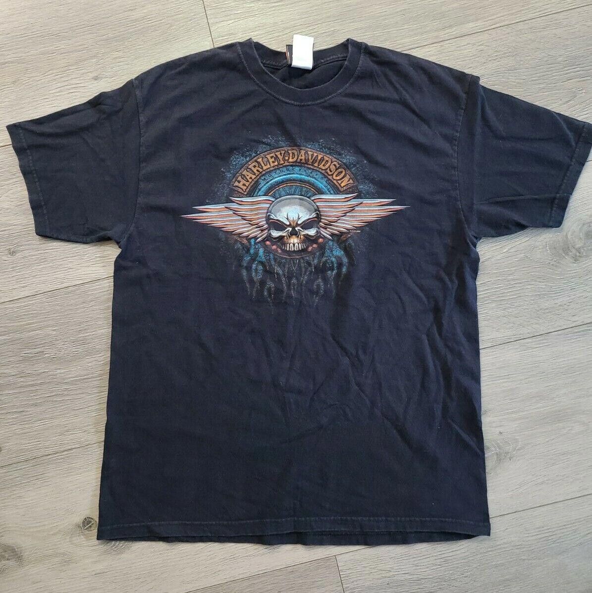 Designer Harley Davidson Shirt Large Carson City Nevada Size ONE SIZE - 1 Thumbnail