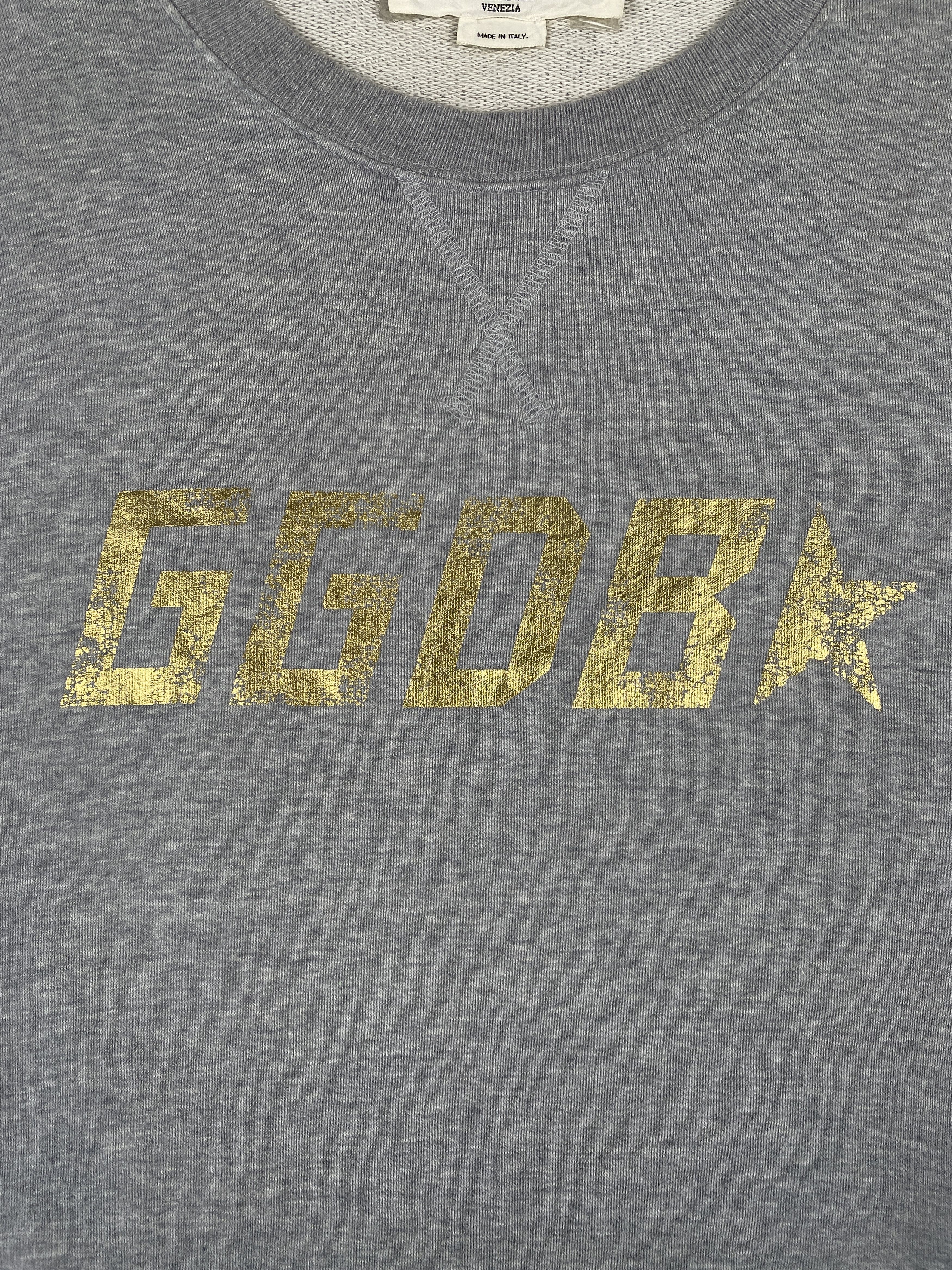 Golden Goose Deluxe Brand Heather Gray 'GGDB' Logo Size US M / EU 48-50 / 2 - 6 Thumbnail
