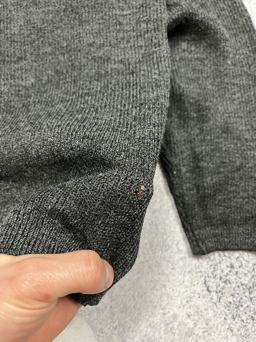 Lacoste × Vintage Vintage Rare Lacoste Made in France Wool Zip Sweater Y2K Size US L / EU 52-54 / 3 - 13 Thumbnail