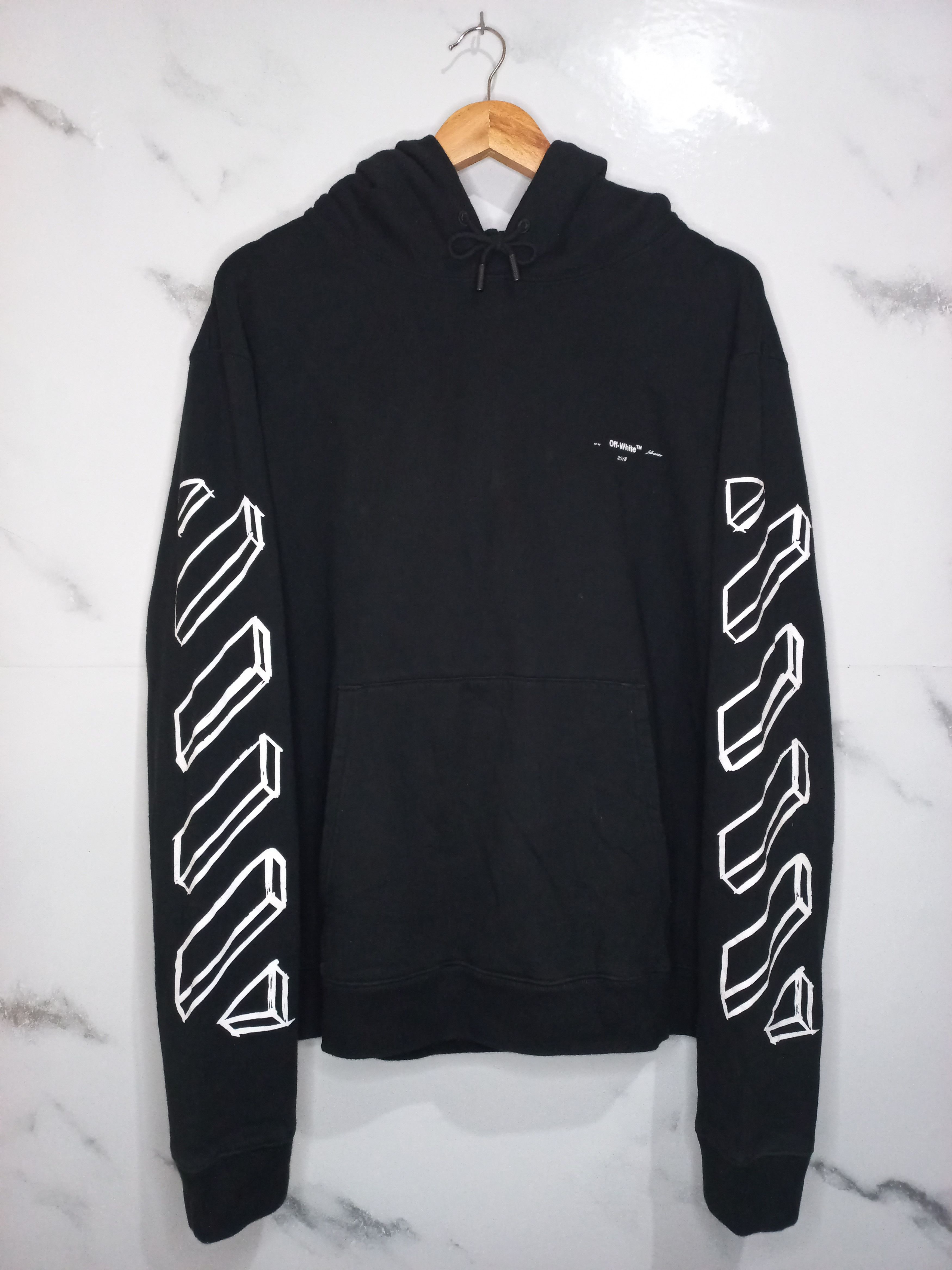 Off white diagonal arrows hoodie sale