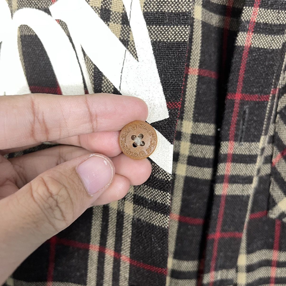Japanese Brand Vintage Y2K Blue Moon Blue Check Button Shirts Jacket Size US M / EU 48-50 / 2 - 8 Thumbnail