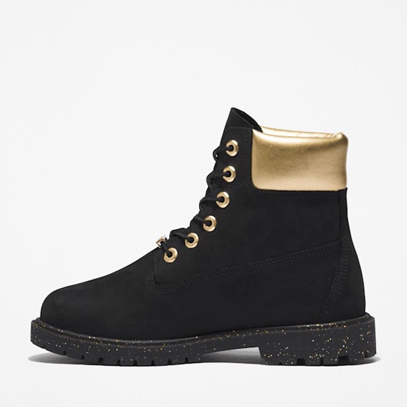Timberland Timberland Heritage 6 In Black Gold Womens Size 6 Size US 6 / IT 36 - 3 Thumbnail