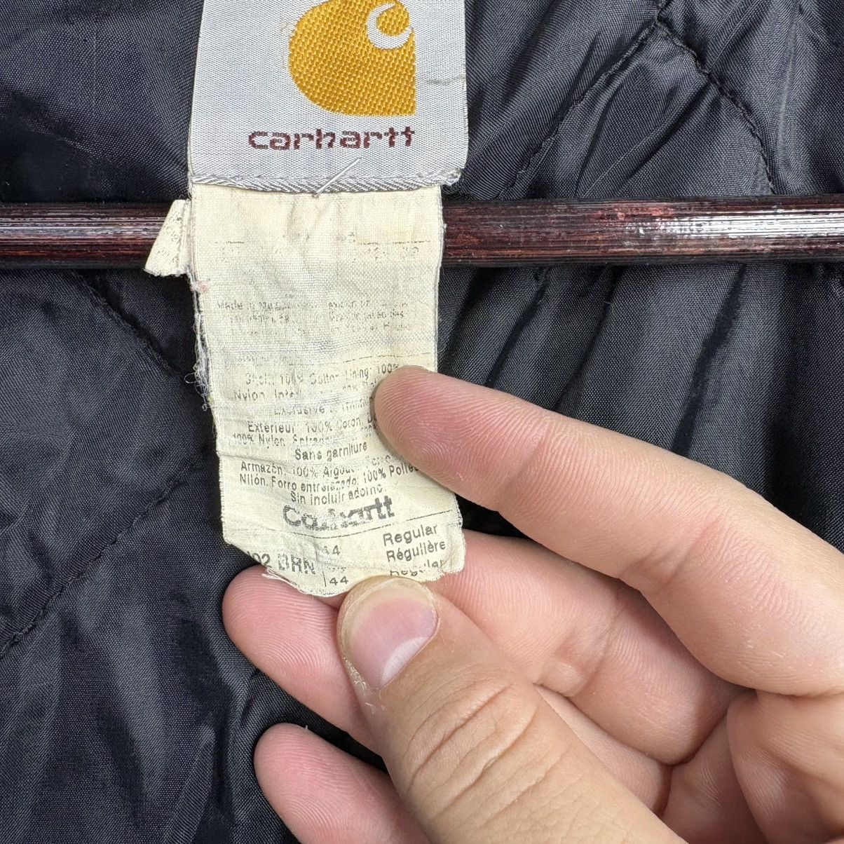 Carhartt × Vintage Vintage 90s RARE Carhartt J02 BRN Quilt lined size large Size US L / EU 52-54 / 3 - 7 Thumbnail