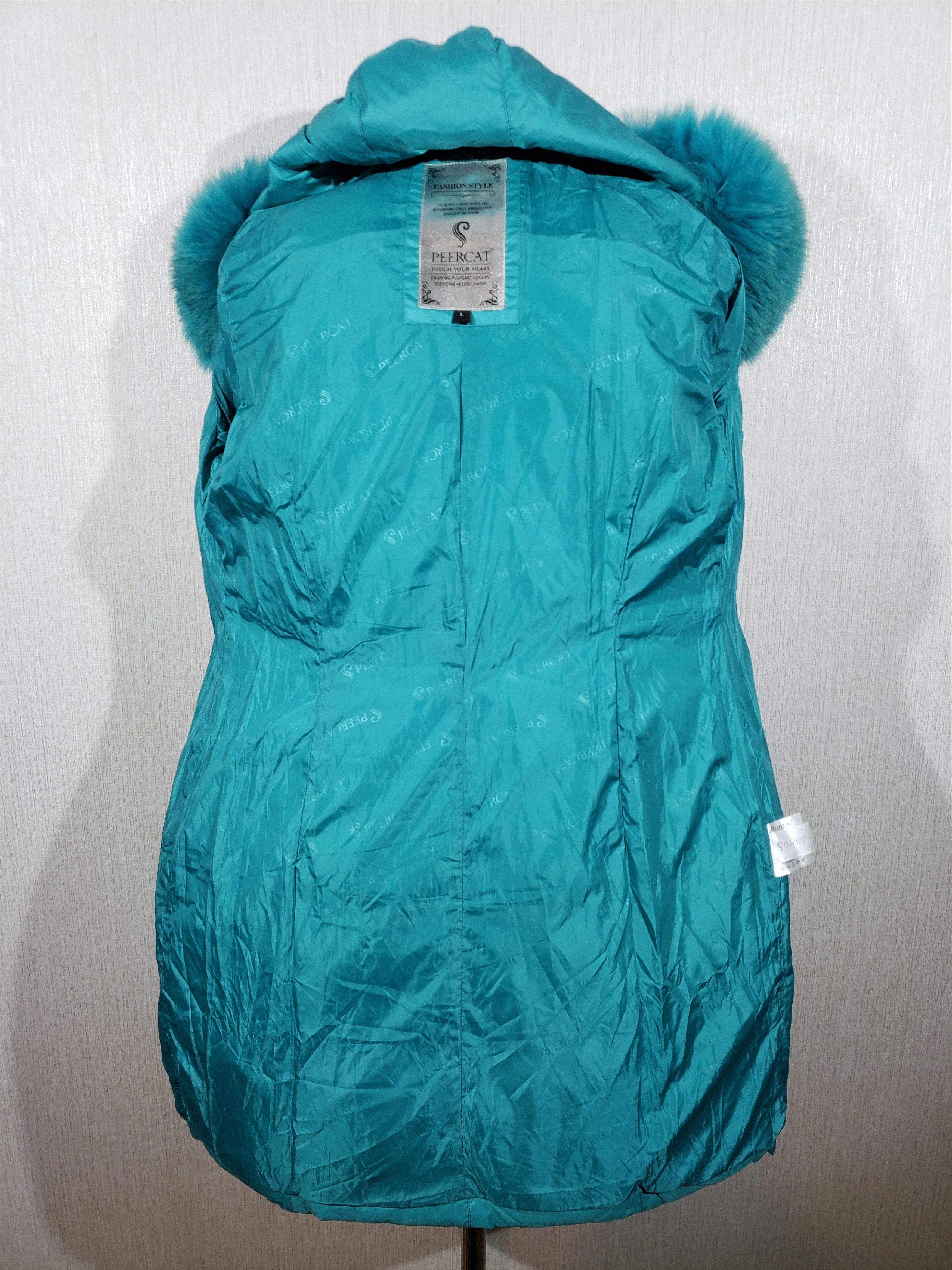 Other Stylish insulated down jacket with a plastic zipper. Size M / US 6-8 / IT 42-44 - 7 Thumbnail