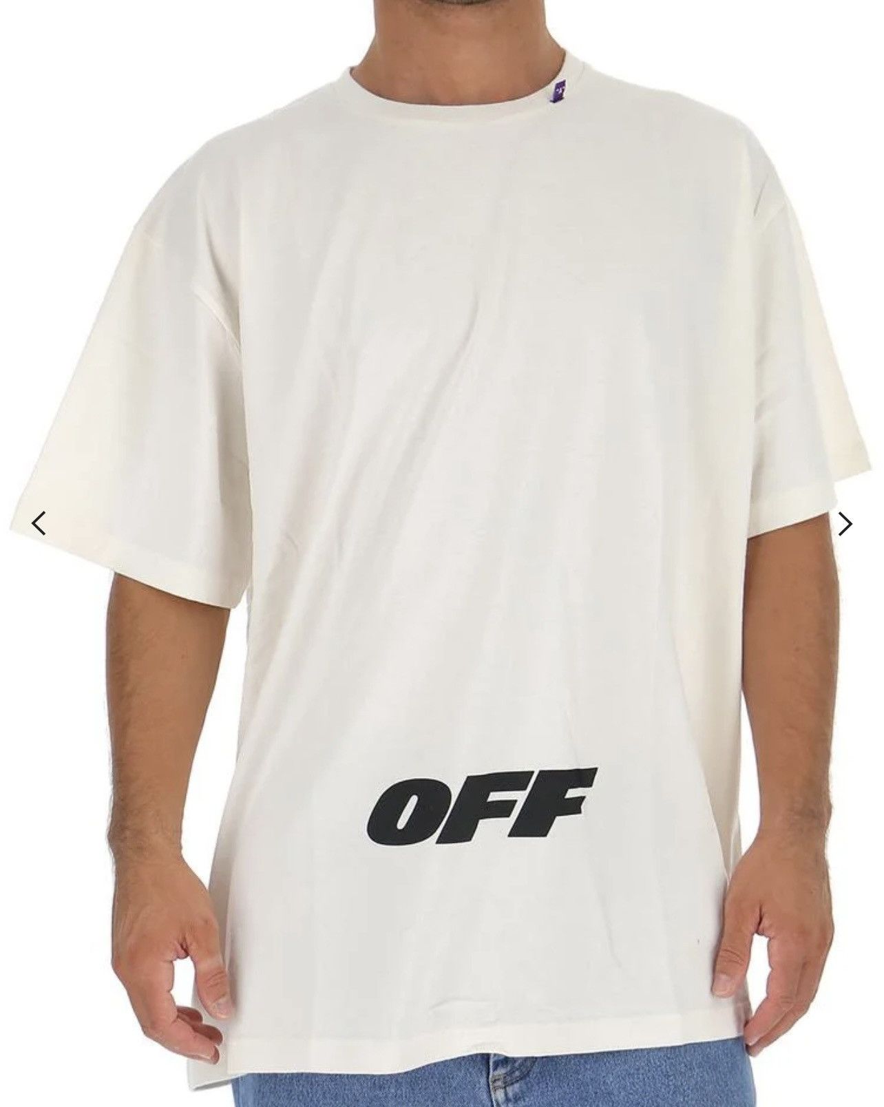 Off-White Off White Oversize ‘Wing Off’ Tee Size Small Size US S / EU 44-46 / 1 - 6 Thumbnail