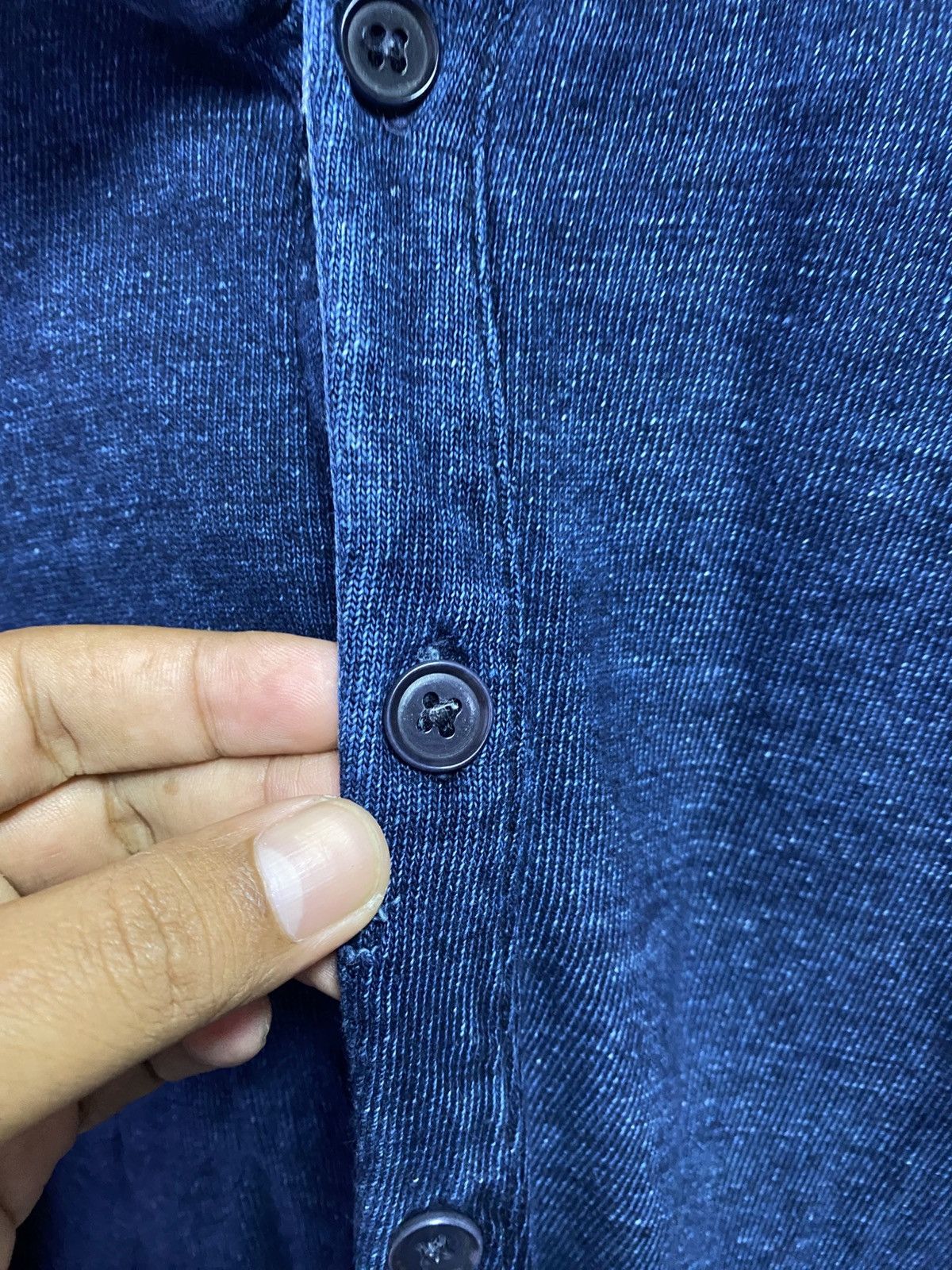 45rpm vintage 45rpm long-sleeved denim midi dress with a mock neck Size ONE SIZE - 6 Thumbnail