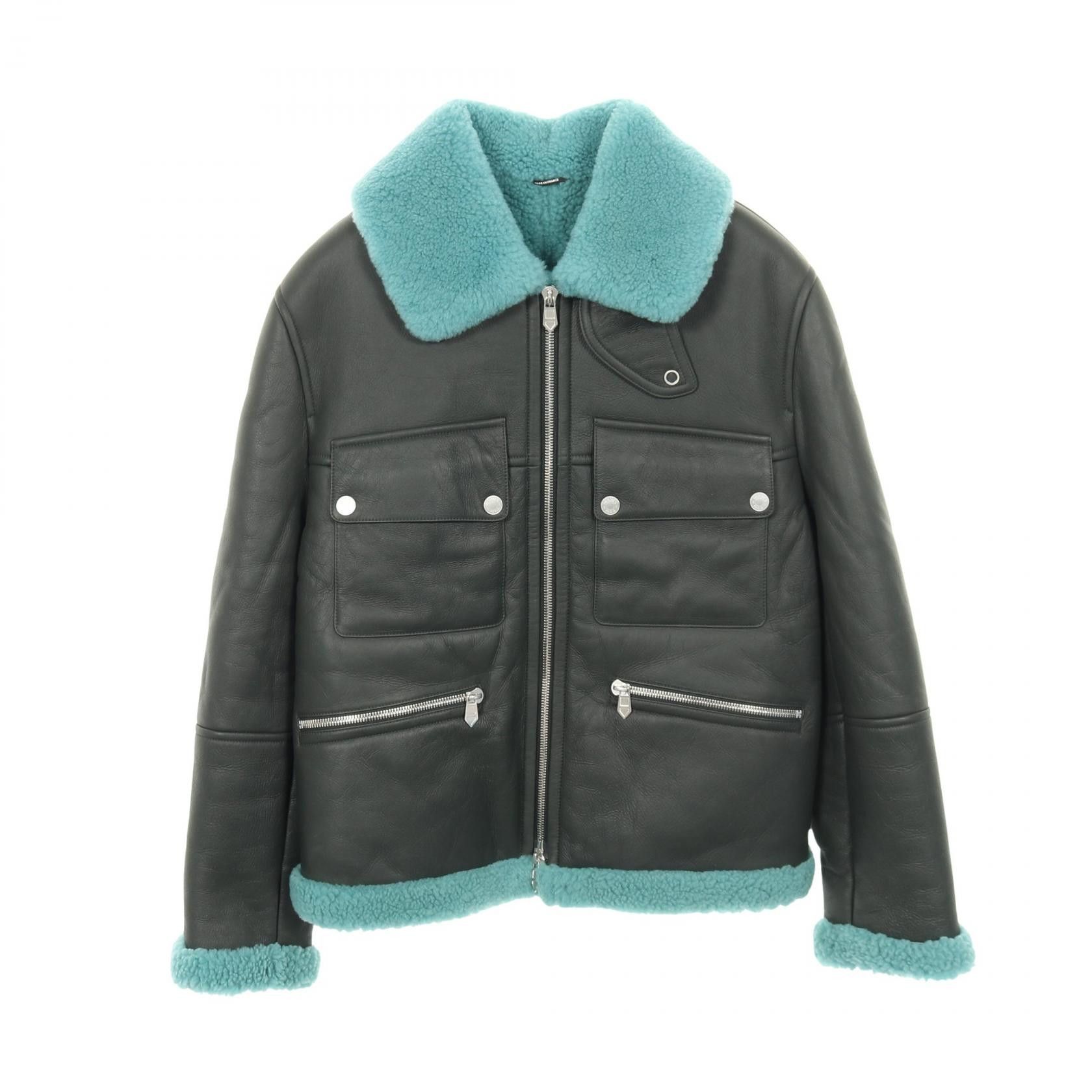 Hermes Hermes Hermes Shearling Coat Fur Outerwear DUTY FREE for USA Size ONE SIZE - 1 Thumbnail
