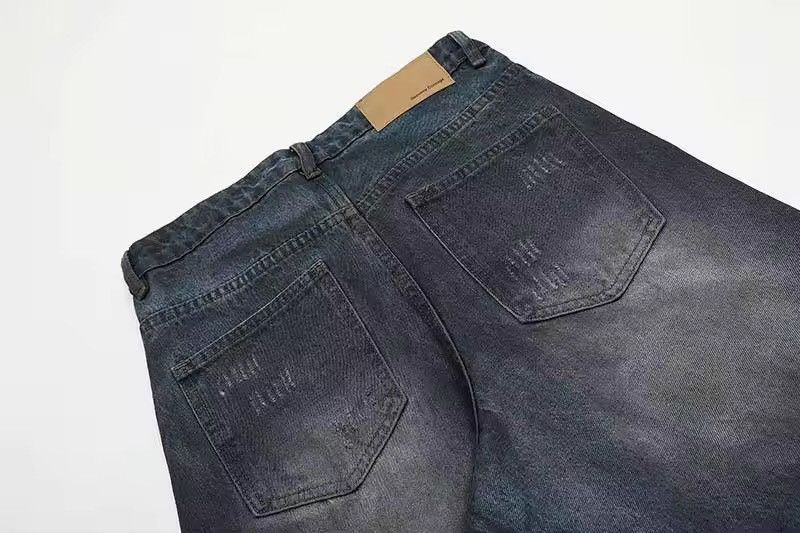 Jean Camouflage Patch Holes Jean Size US 29 - 8 Thumbnail