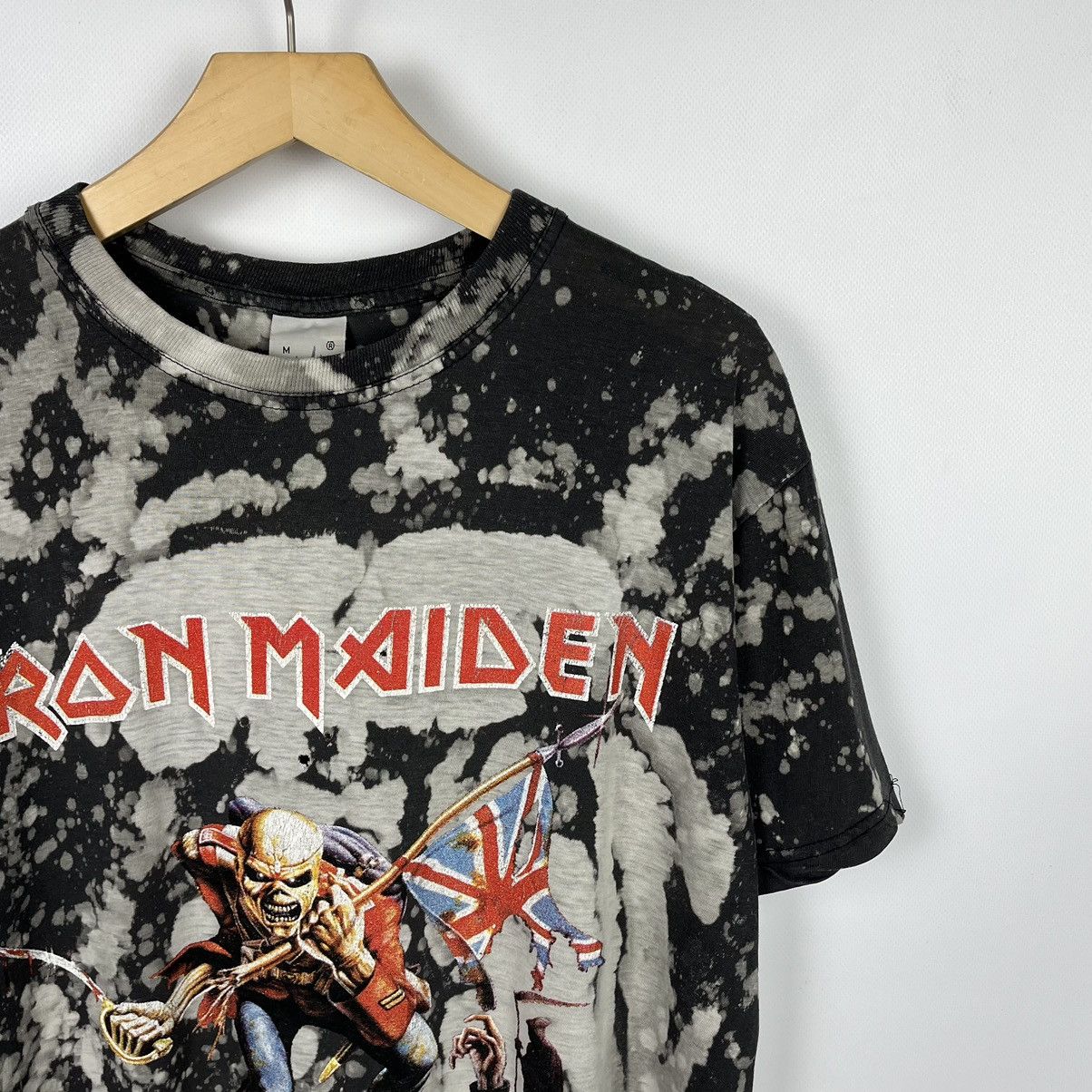 Band Tees Vintage Iron Maiden The Trooper Rock Band T Shirt 1990’s Size US M / EU 48-50 / 2 - 2 Thumbnail