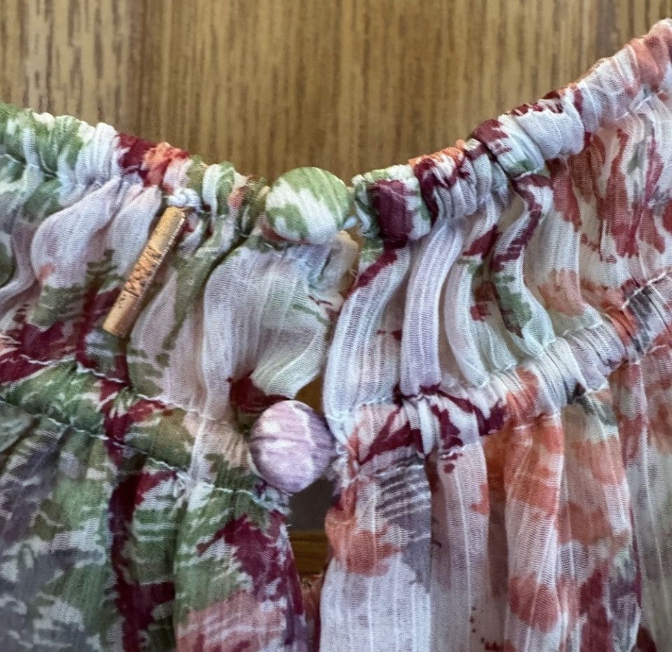 MISA Los Angeles NWT Misa Los Angeles Angelina Chiffon Maxi Dress Rainbow Size M / US 6-8 / IT 42-44 - 10 Thumbnail
