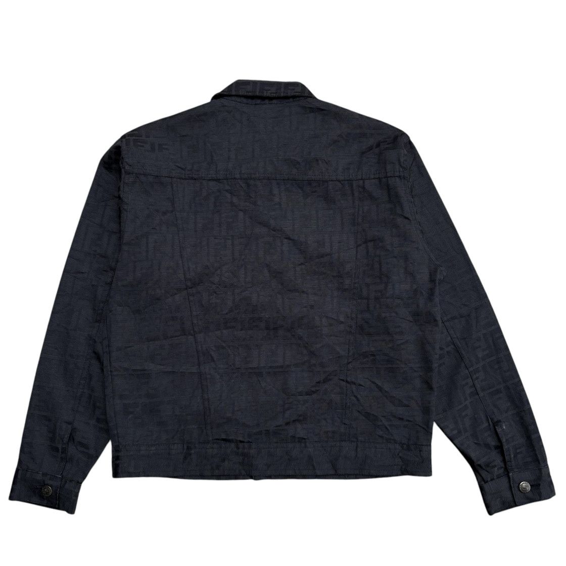 Fendi Vintage Fendi Zucca Trucker Jacket Size M / US 6-8 / IT 42-44 - 6 Thumbnail