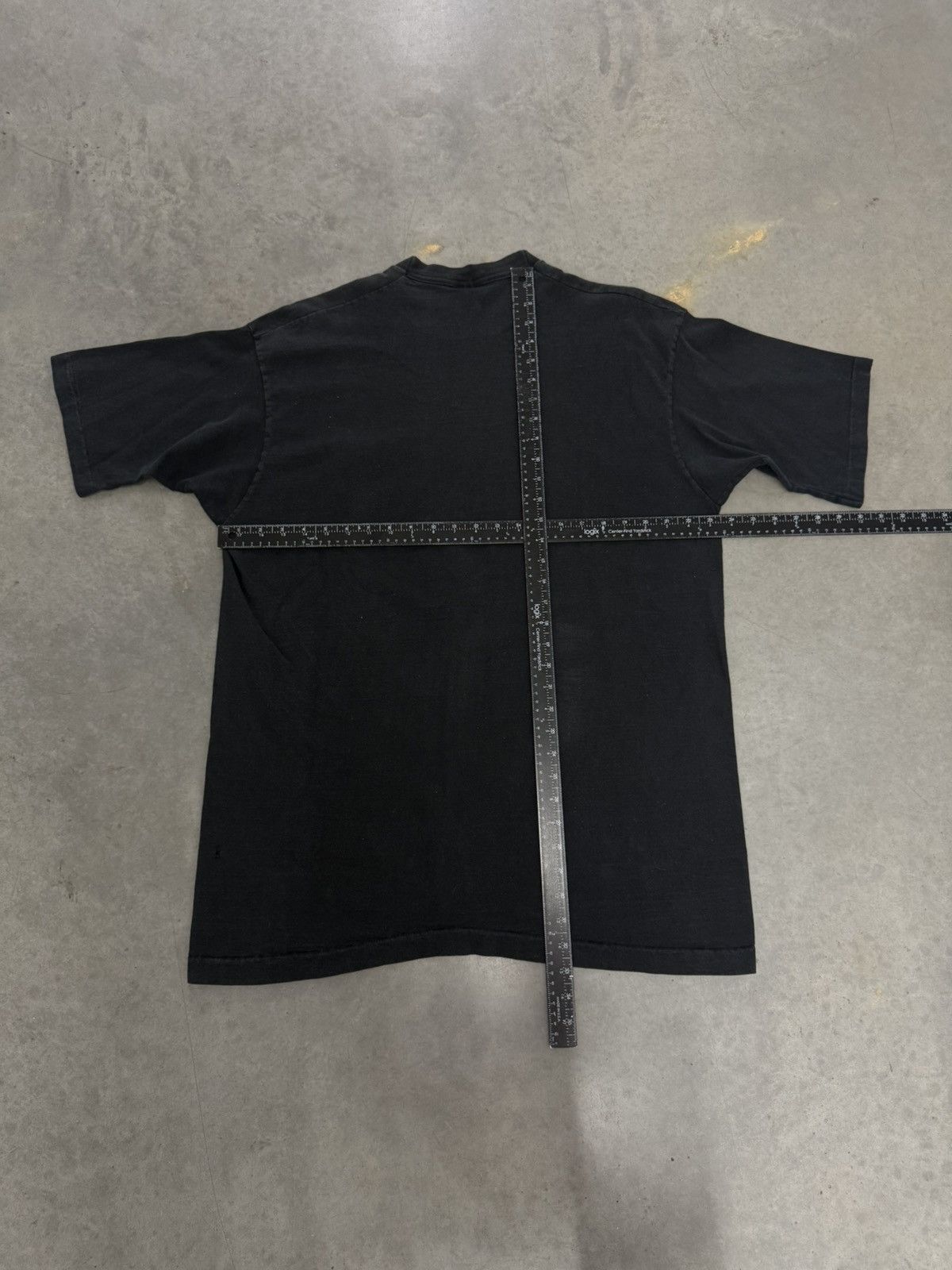 Japanese Brand Black Vintage Pocket T Shirt 90s Single Stitch USA Made XL Size US XL / EU 56 / 4 - 4 Thumbnail