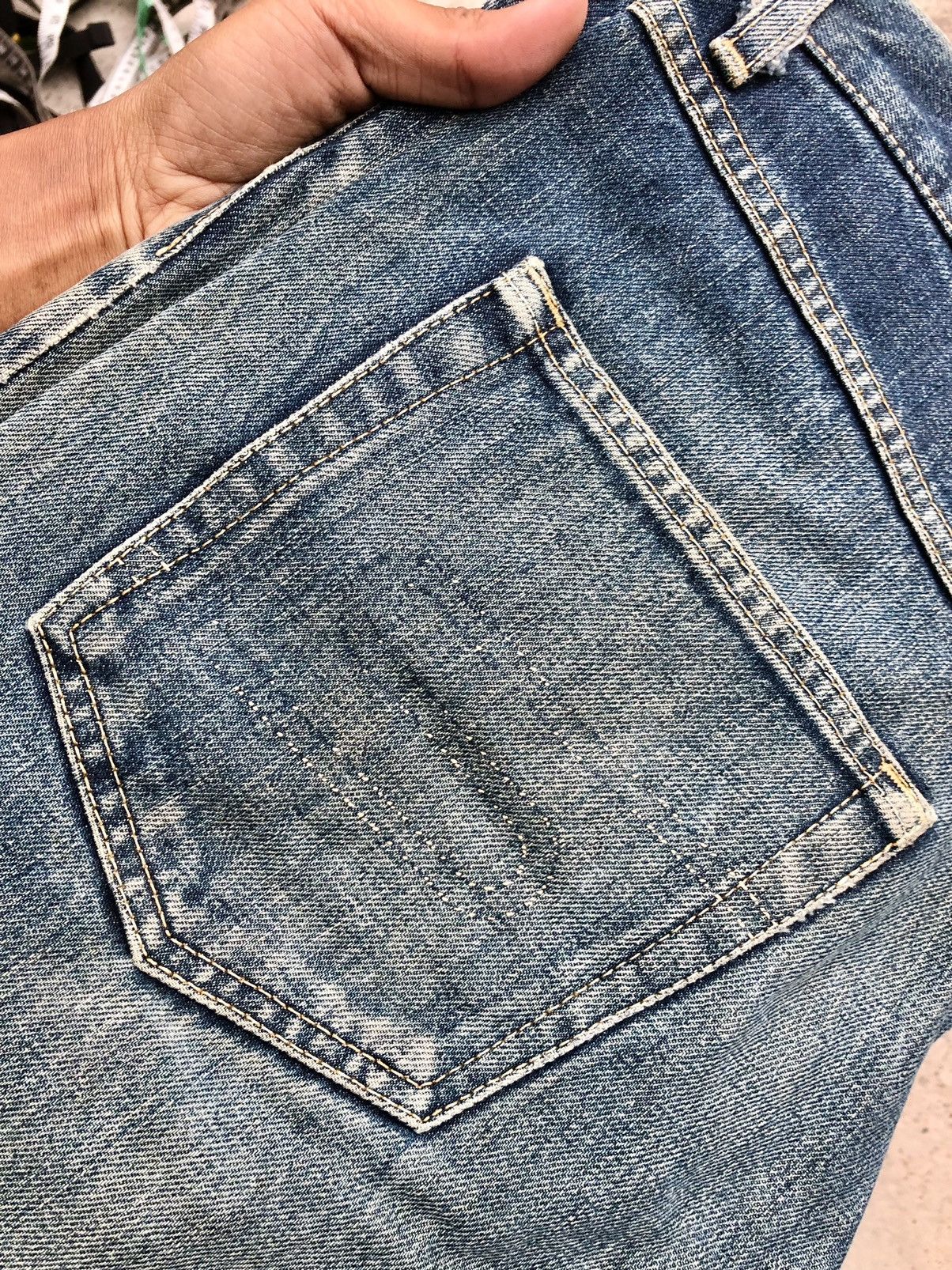 Japanese Brand × Silas VINTAGE SILAS DISTRESSED DENIM Size US 34 / EU 50 - 3 Thumbnail