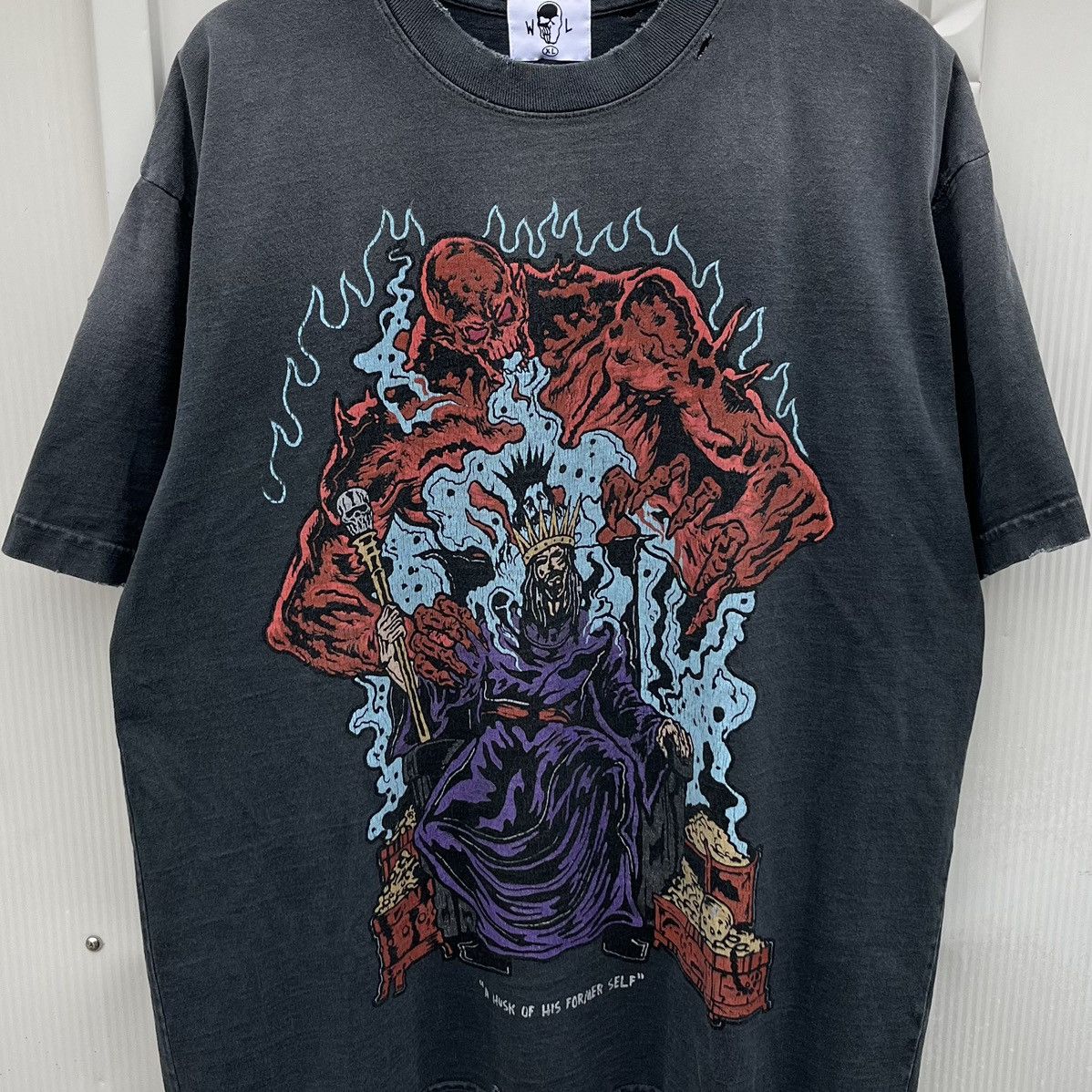 Warren Lotas Warren Lotus ‘A Husk of his Former Self Distressed’ Tee XL Size US XL / EU 56 / 4 - 2 Thumbnail