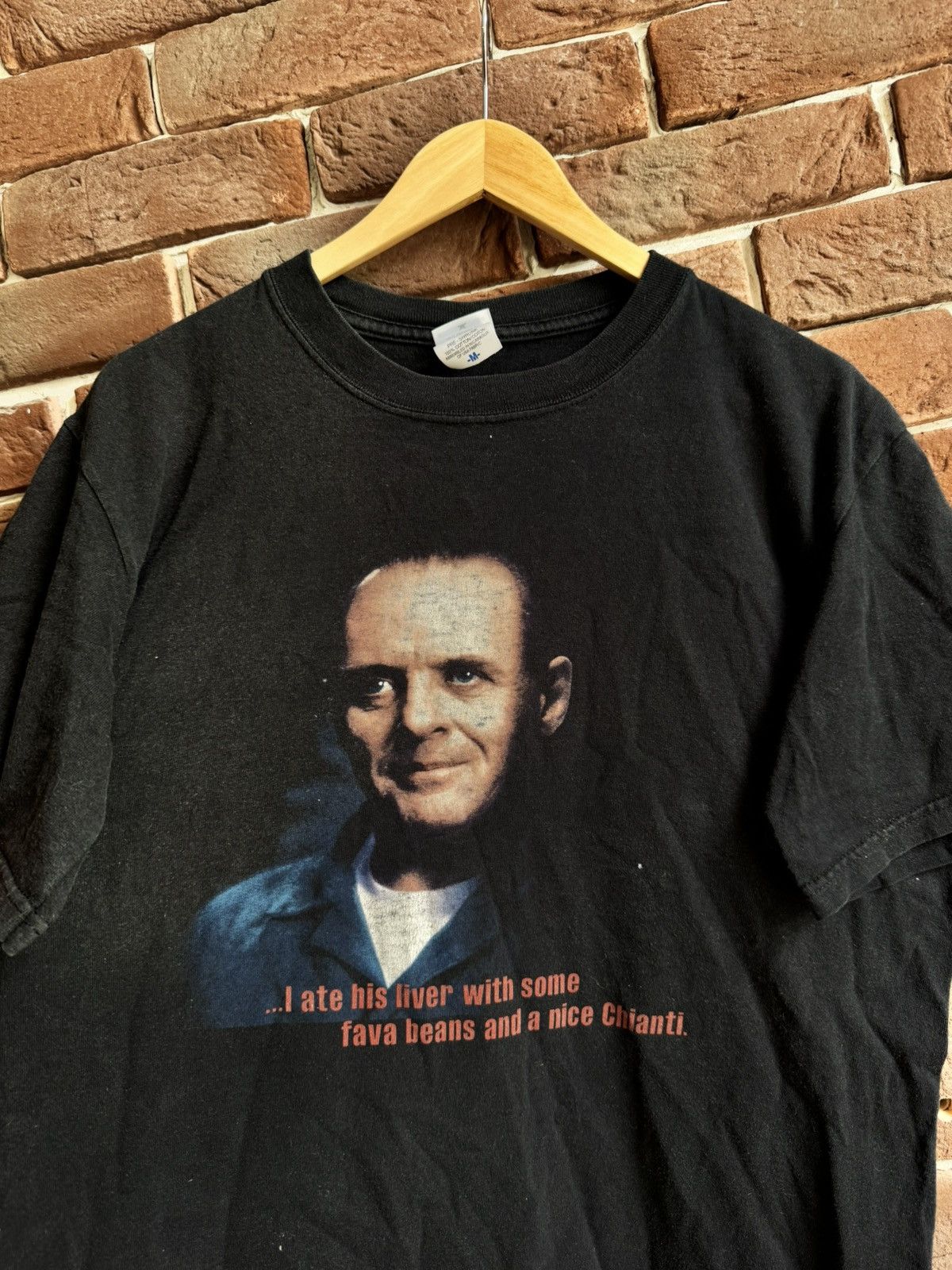 Vintage 2006 The Silence of the Lambs Hannibal Horror Movie 00s Tee Size US M / EU 48-50 / 2 - 7 Thumbnail