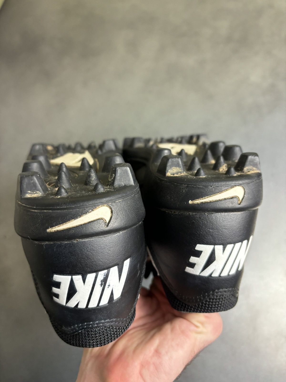 Nike × Vintage 1995 Nike Shark Cleats 90s Vintage Sport Sneaker Baseball Size US 8 / EU 41 - 10 Thumbnail