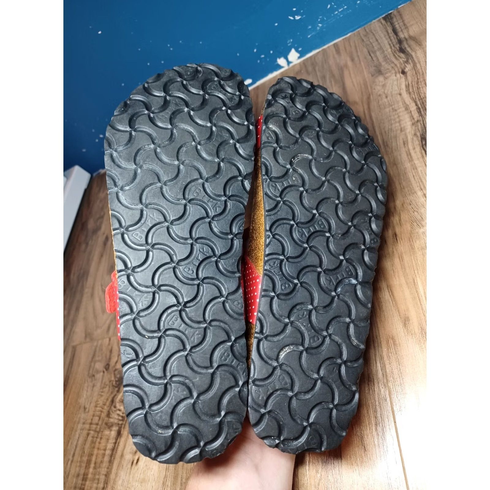 Birkenstock Birkenstock Sylt Red Polka Dot Sandals Womens US 6.5 EU 240 Size US 7 / IT 37 - 7 Thumbnail