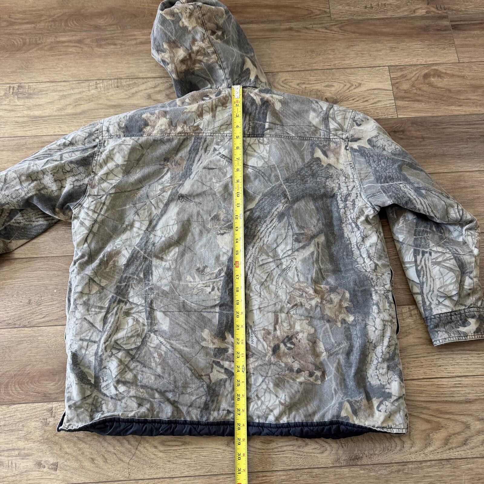 Other Vintage 90s Duxbak RealTree Camo Quilted Hooded Jacket Size US L / EU 52-54 / 3 - 7 Thumbnail
