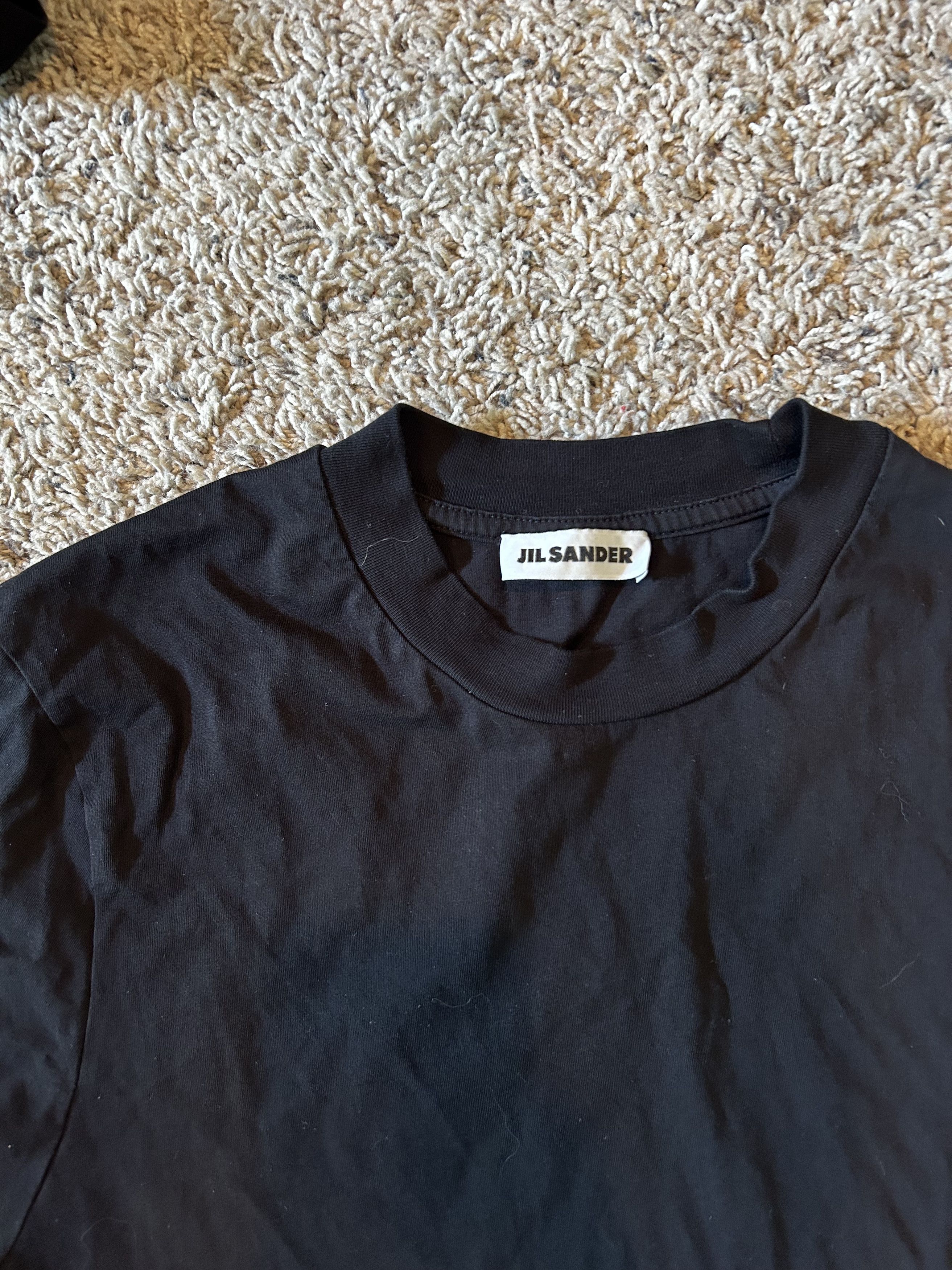 Jil Sander Black Crewneck T-Shirt Size US M / EU 48-50 / 2 - 3 Thumbnail