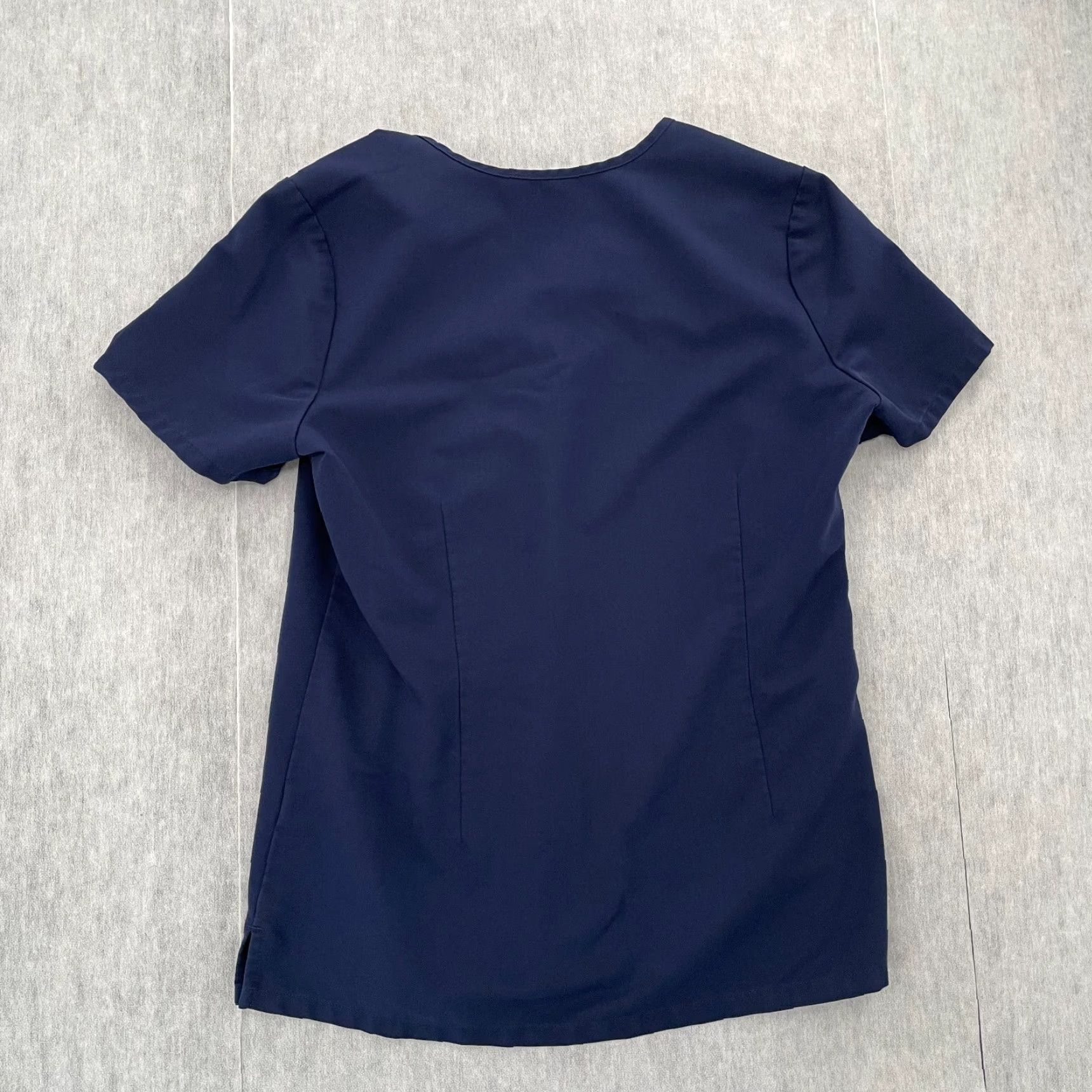 Vintage Figs Scrubs Womens Small Technical Collection Stretch Ladies S Blue Top V Neck Shirt Size S / US 4 / IT 40 - 2 Thumbnail