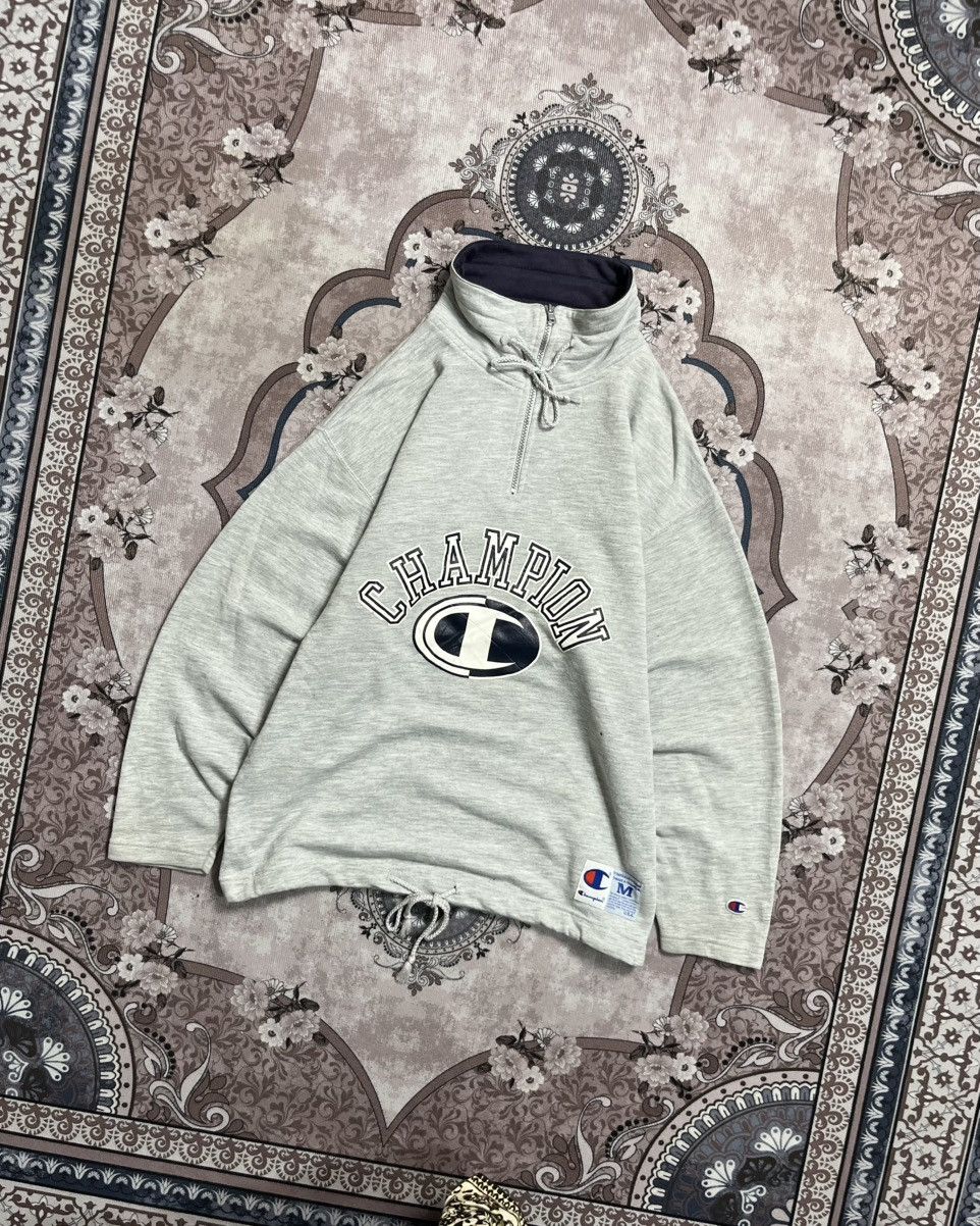 Champion Champion Halfzip Sweatshirt Size US XXL / EU 58 / 5 - 2 Thumbnail