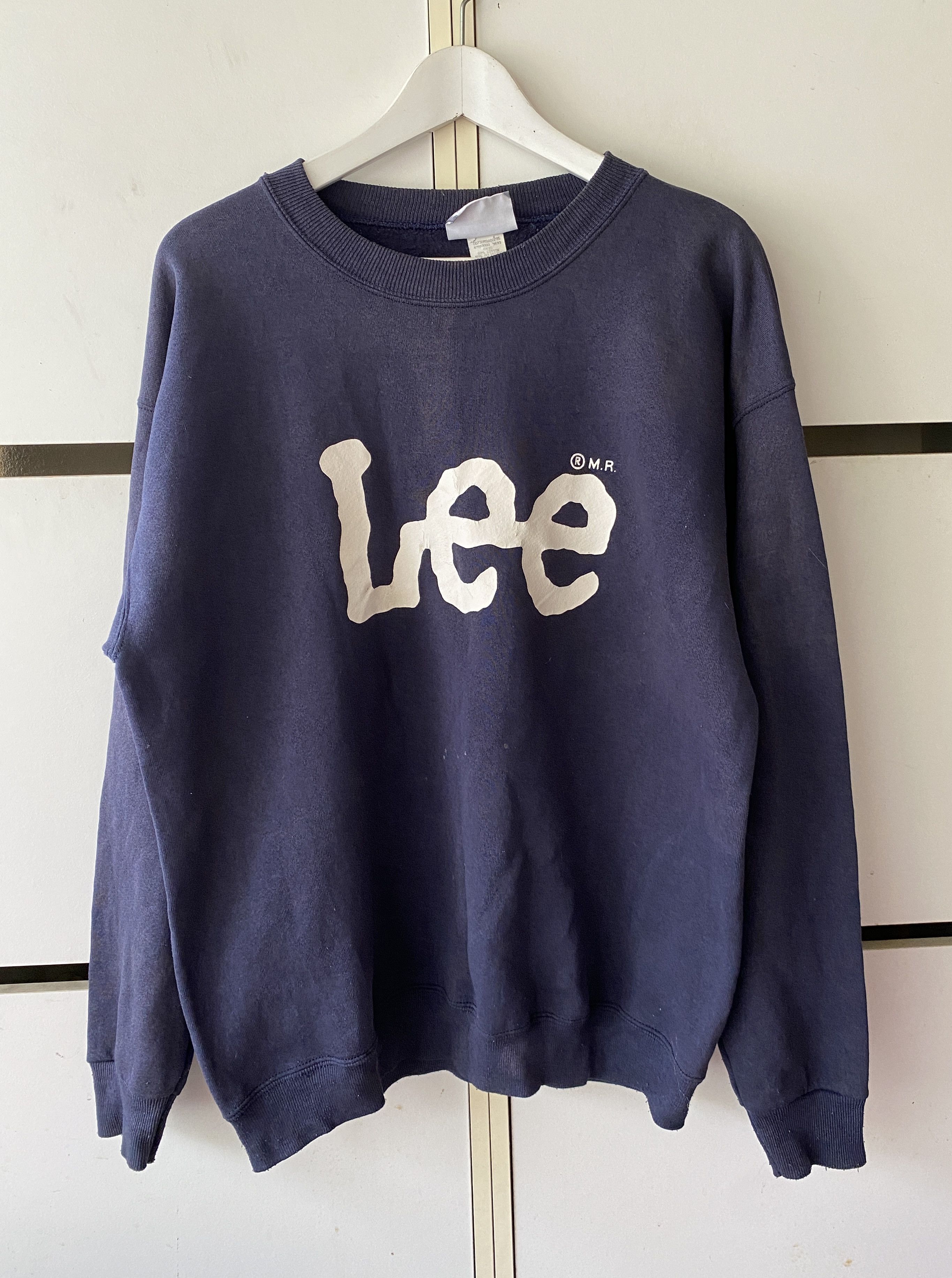 Lee × Vintage VINTAGE LEE FORNT PRINT SWEATSHIRT Size US L / EU 52-54 / 3 - 1 Thumbnail