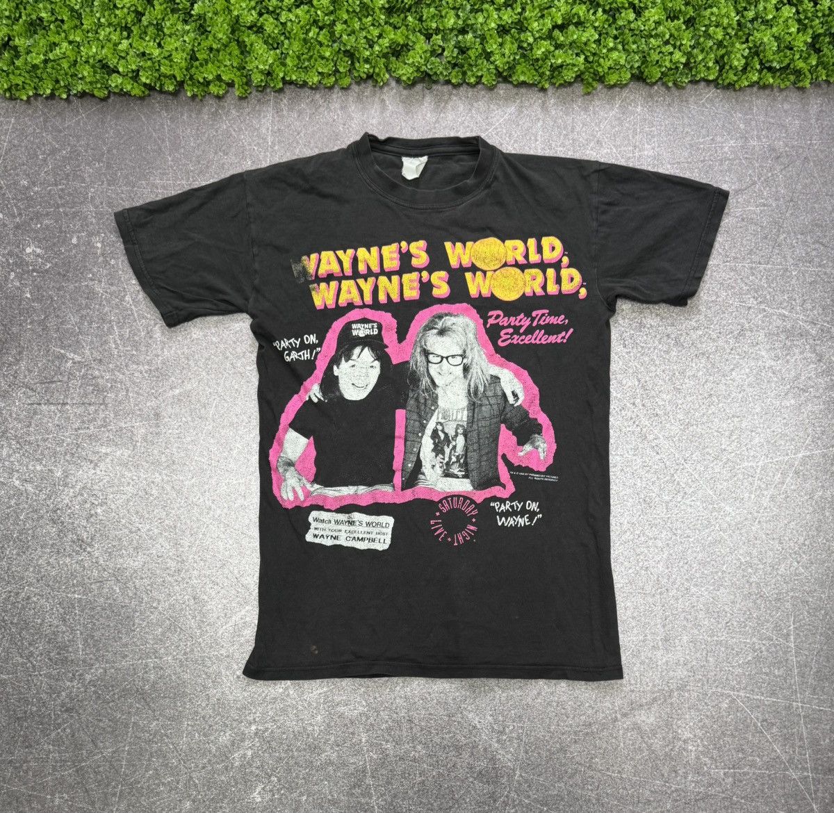 Vintage 1992 Wayne’s World vintage Tee Movie Shirt Size US S / EU 44-46 / 1 - 1 Thumbnail