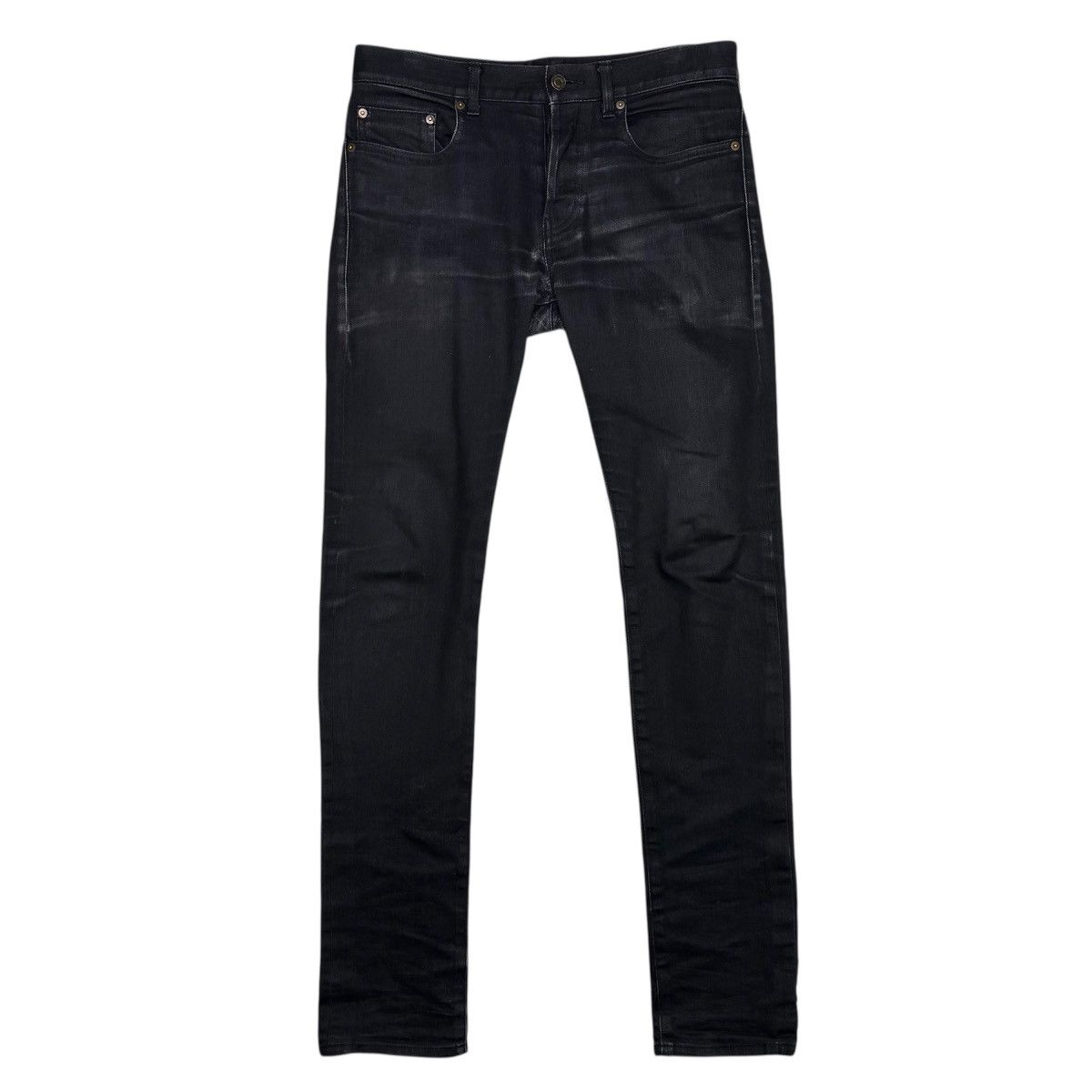 Saint Laurent Paris SAINT LAURENT PARIS FW13 BLACK D03 DENIM Size US 30 / EU 46 - 2 Thumbnail