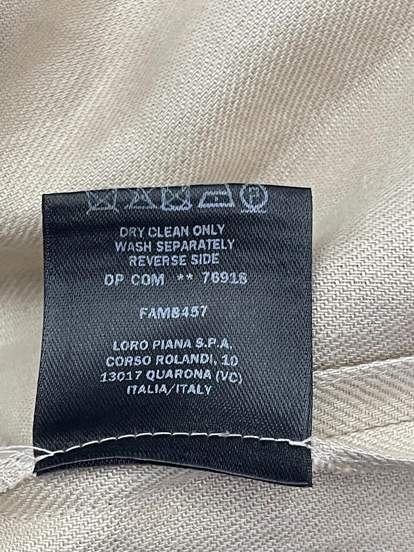 Loro Piana Loro Piana LP Linen Lapel Shirt 42 New Elegant Size US XS / EU 42 / 0 - 5 Thumbnail
