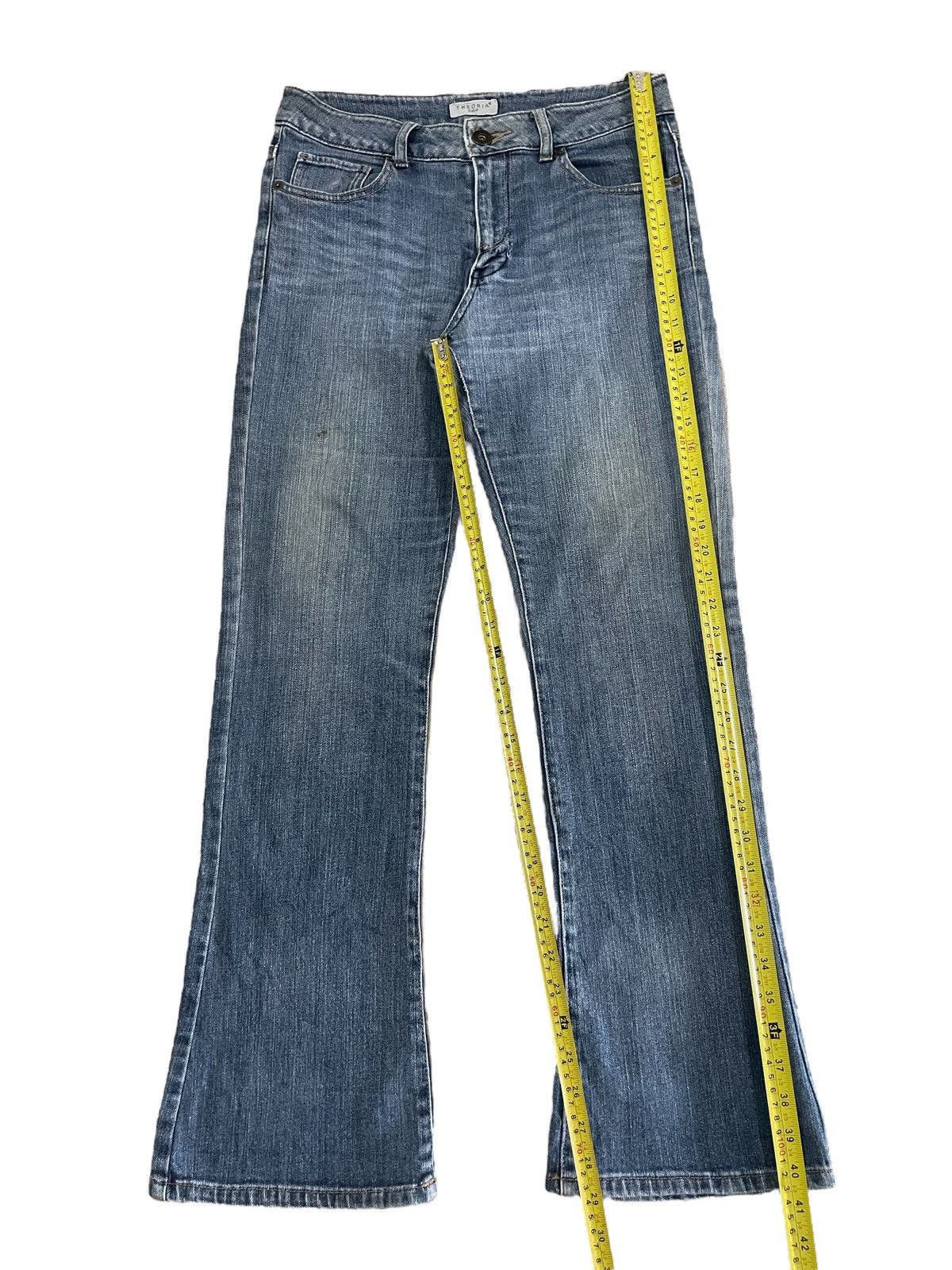Japanese Brand Vintage Japanese Denim Streetwear Blue Wash Bootcut Jeans Size US 30 / EU 46 - 11 Thumbnail