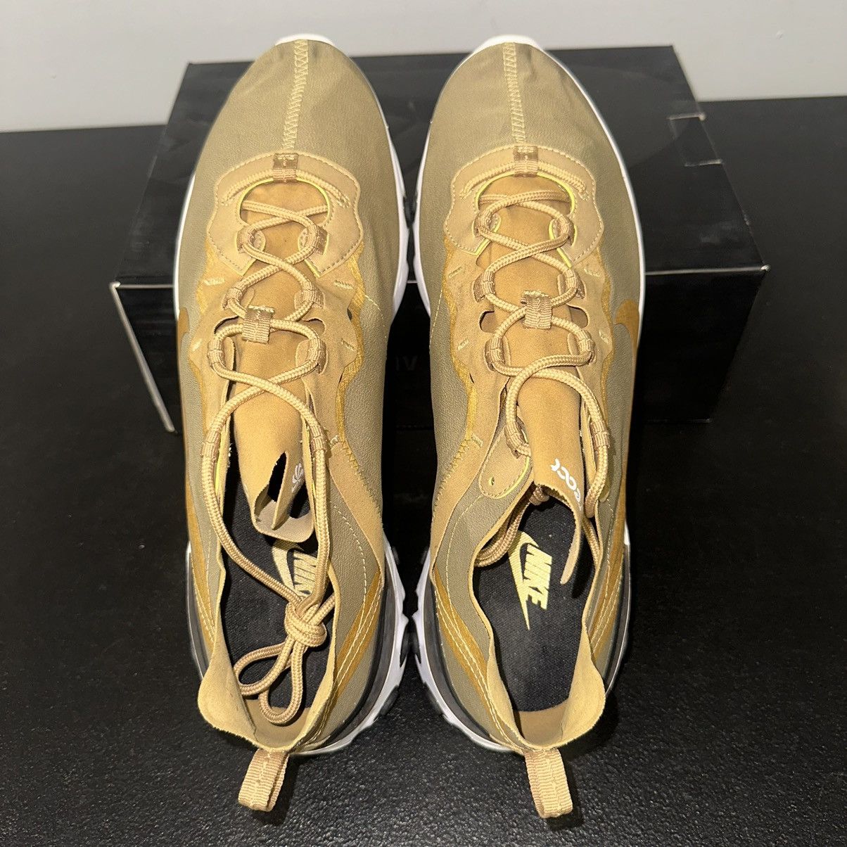 Nike Size 14 - Nike React Element 55 Metallic Gold Men's Running Size US 14 / EU 47 - 4 Thumbnail