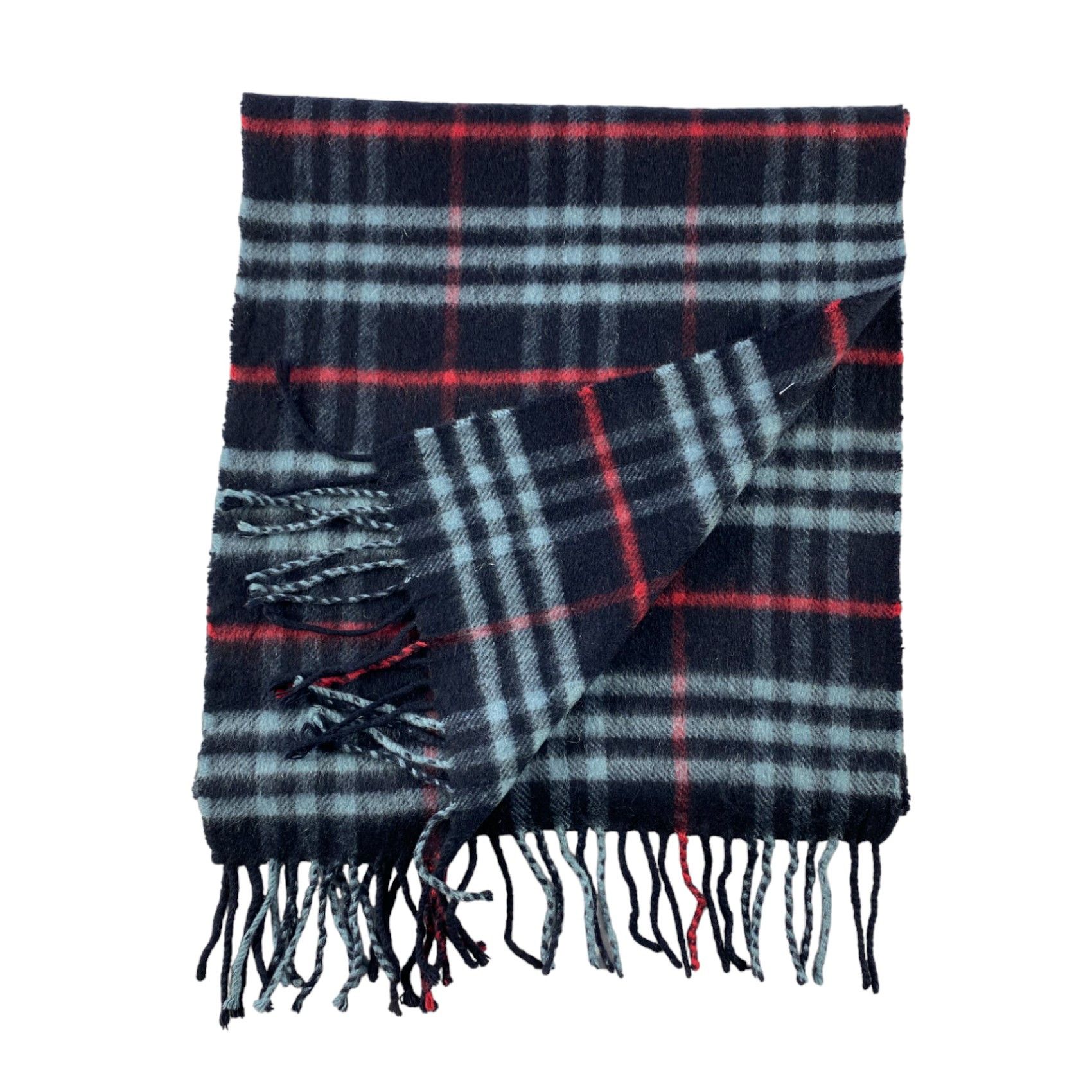 Burberry × Vintage Burberry Scarf / Muffler / Neckwear - WW1181 Size ONE SIZE - 4 Thumbnail