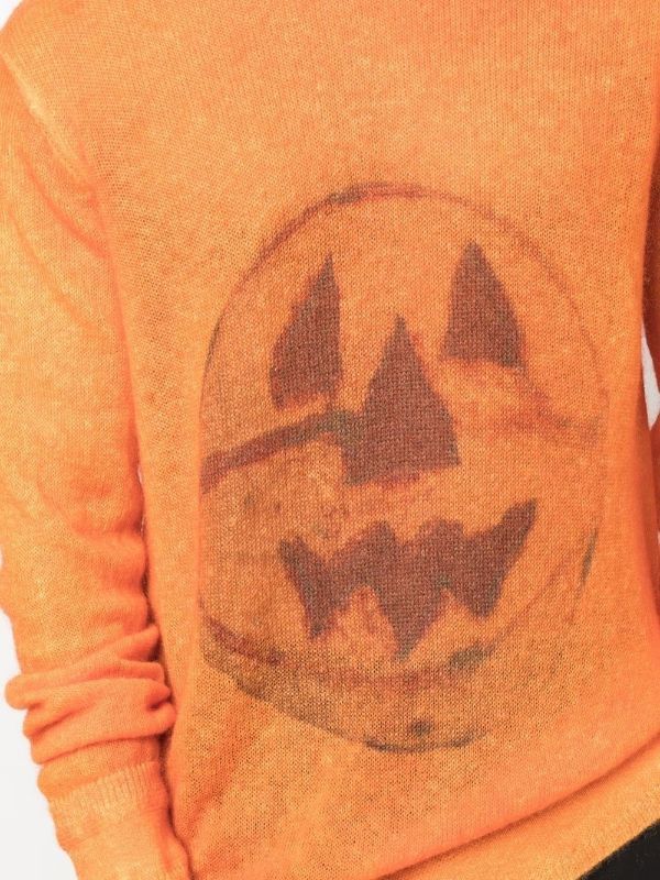 Givenchy o1mris0824 Print Sweaters in Pumpkin Size US S / EU 44-46 / 1 - 8 Thumbnail
