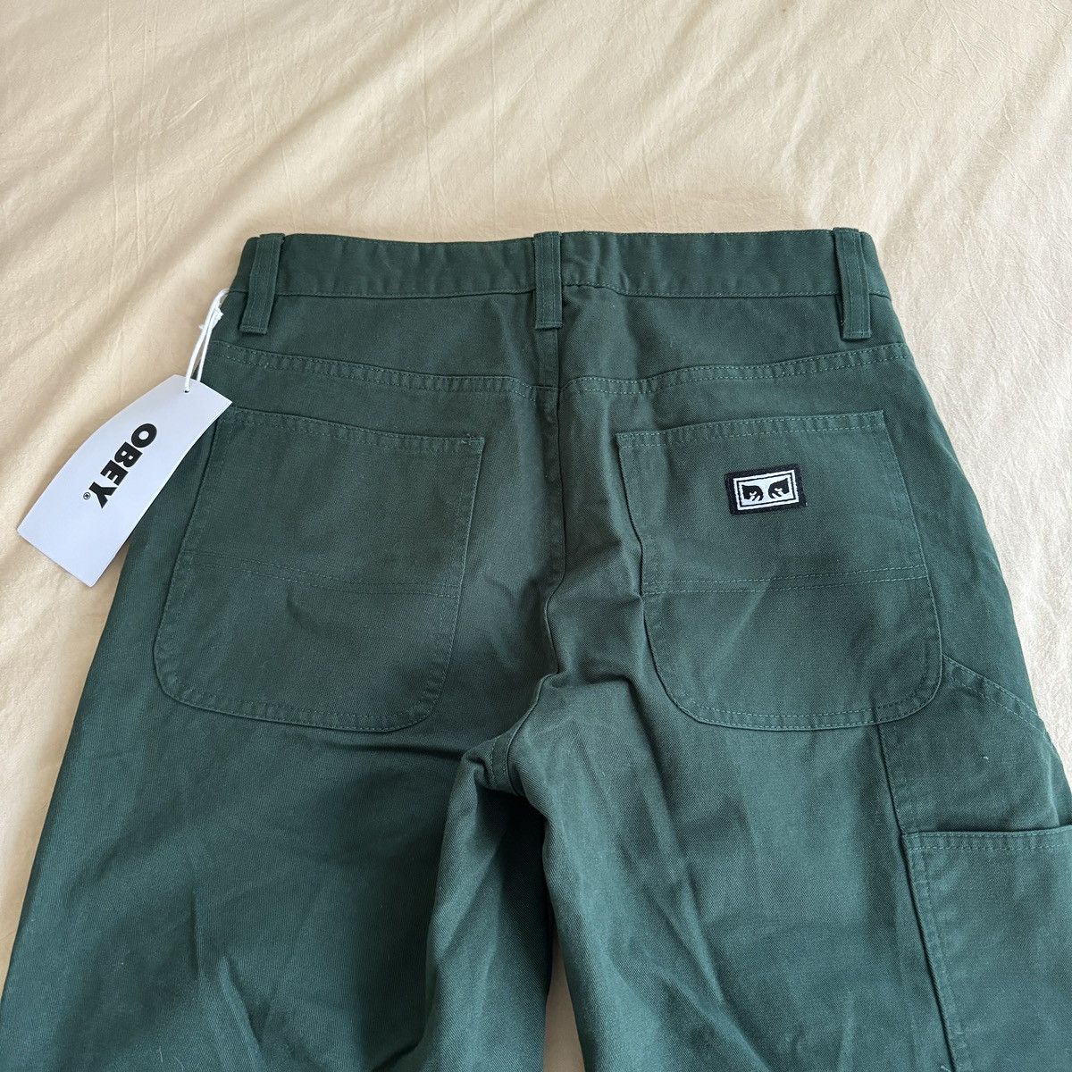 Obey Obey Hardwork Green Carpenter Pants Size US 30 / EU 46 - 4 Thumbnail