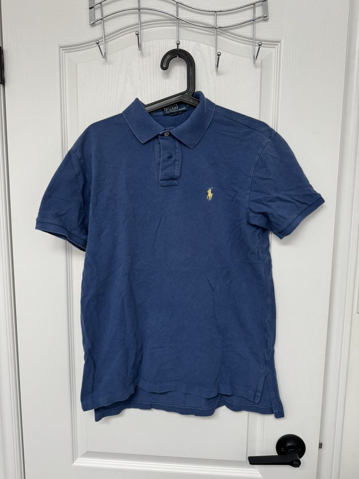 Polo Ralph Lauren Polo Ralph Lauren Blue Custom Fit Polo Size US M / EU 48-50 / 2 - 1 Thumbnail