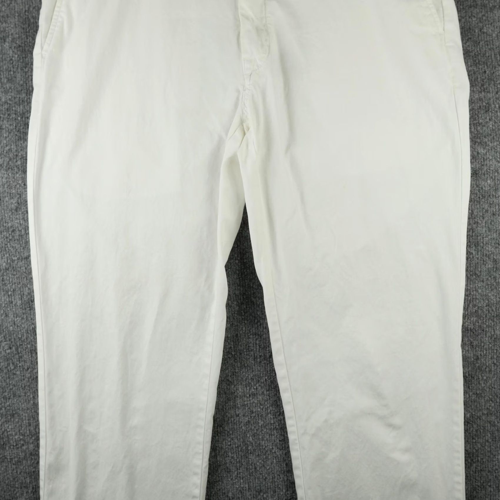Polo Ralph Lauren VINTAGE Polo Ralph Lauren Pants Mens 38x32 White Suffield Chino Straight Fit Casual Business Mens Size US 38 / EU 54 - 4 Thumbnail