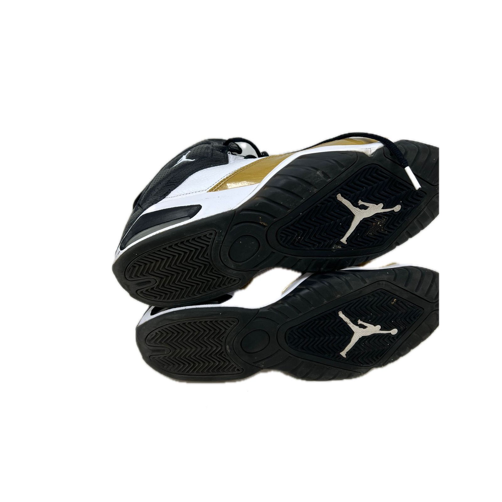 Nike Nike Jordan B'Loyal 'White Black Gold' Sneakers Mens 12 Size US 12 / EU 45 - 4 Thumbnail