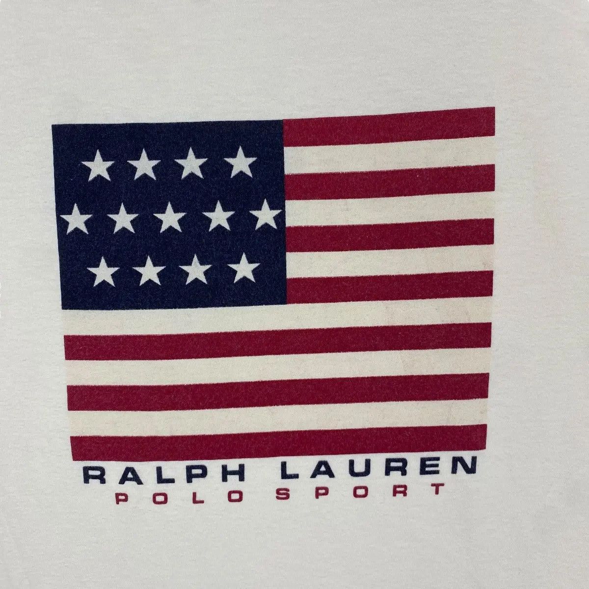 Ralph Lauren Vintage 00's POLO SPORT Ralph Lauren USA Flag Graphic Tee Size M / US 6-8 / IT 42-44 - 2 Thumbnail