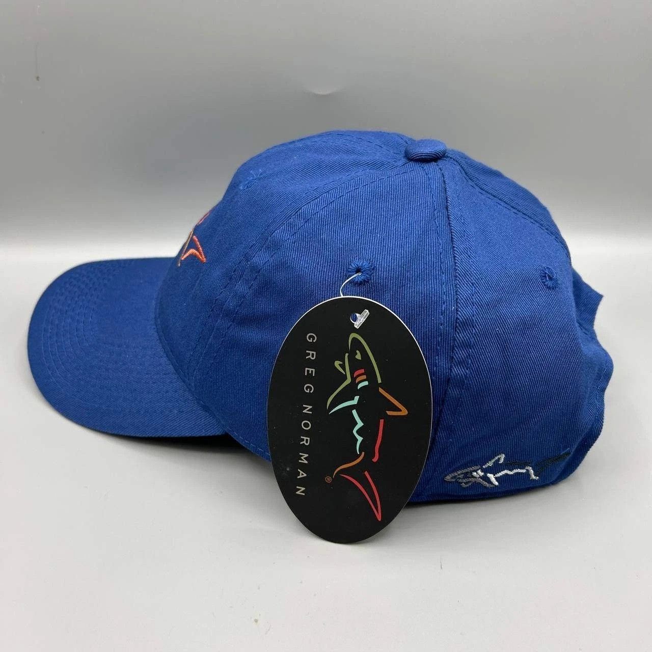 Greg Norman Greg Norman Golf Hat Men Embroidered Strap Back Cap Cotton Size ONE SIZE - 5 Thumbnail