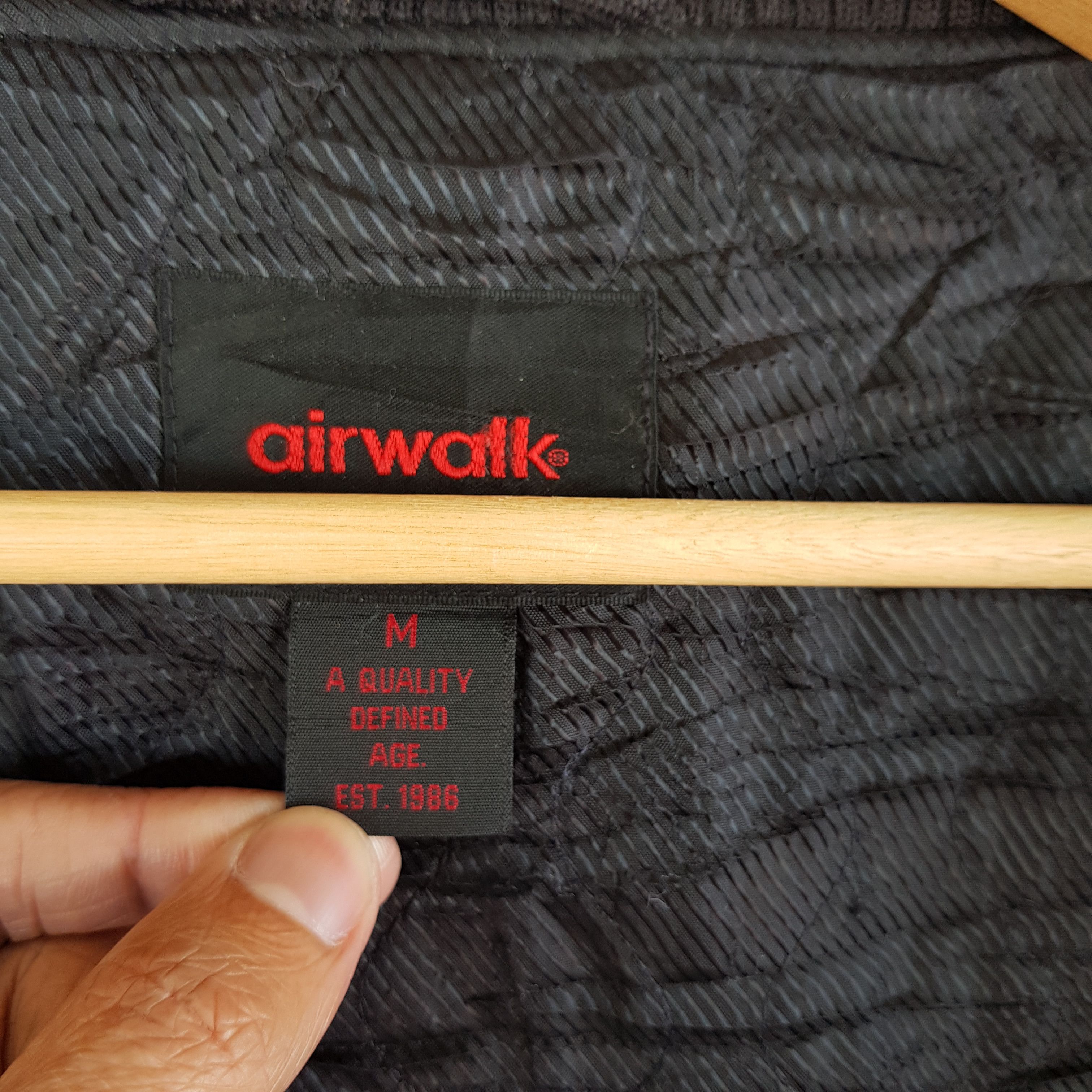 Airwalk × Vintage Vintage Airwalk Varsity Jacket Letterman Wool Jacket Size US L / EU 52-54 / 3 - 6 Thumbnail