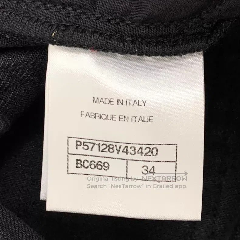 Chanel Chanel Black cotton casual jeans Size 42" / US 20 - 6 Thumbnail