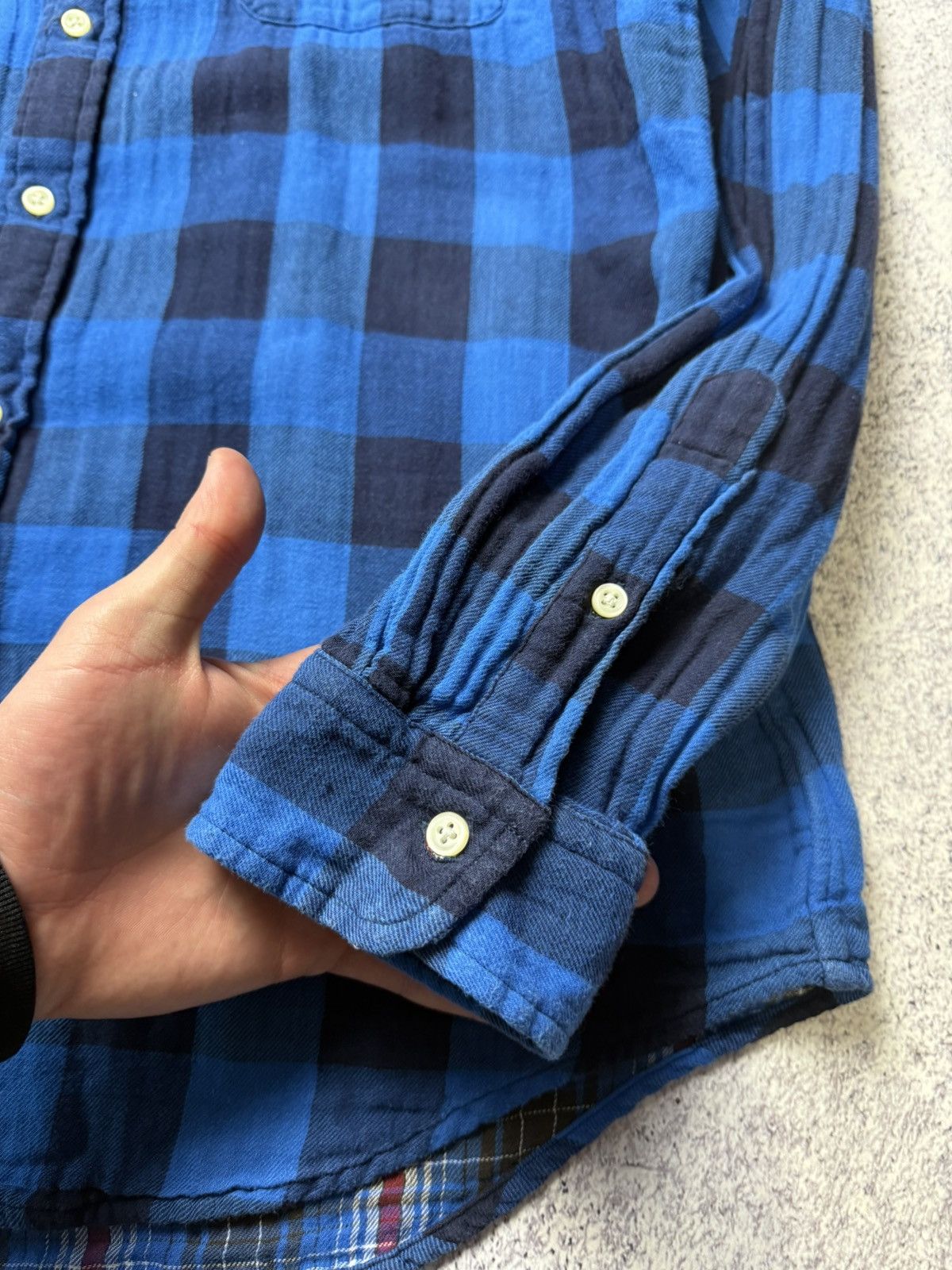 Flannel Vintage RALPH LAUREN Flanel Plaid Shirt USA Size US L / EU 52-54 / 3 - 20 Thumbnail