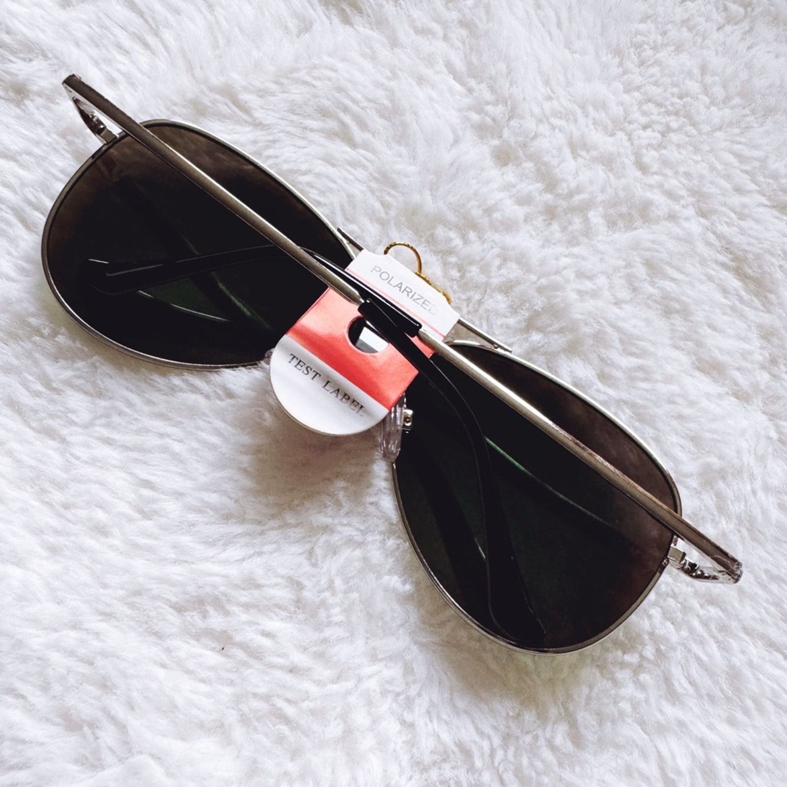 Other Zuri Silver w/ Green & Blue Lense Mirrored Sunglasses Size ONE SIZE - 13 Thumbnail