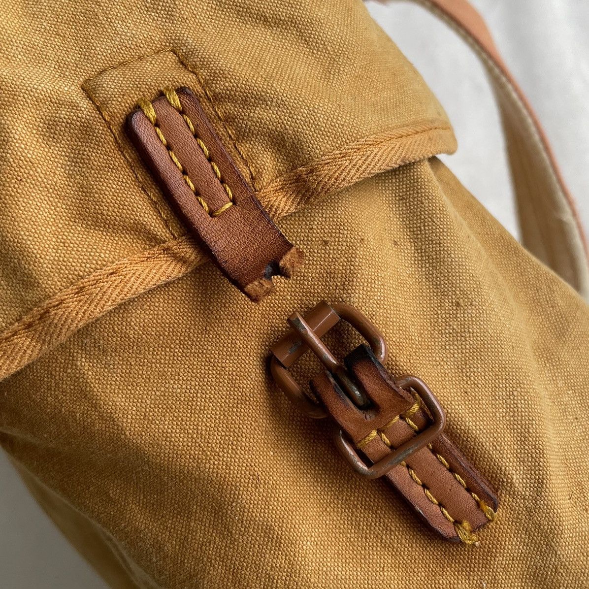 Canvas × Japanese Brand Zett Pecker Watanabe Canvas Backpack Size ONE SIZE - 9 Thumbnail