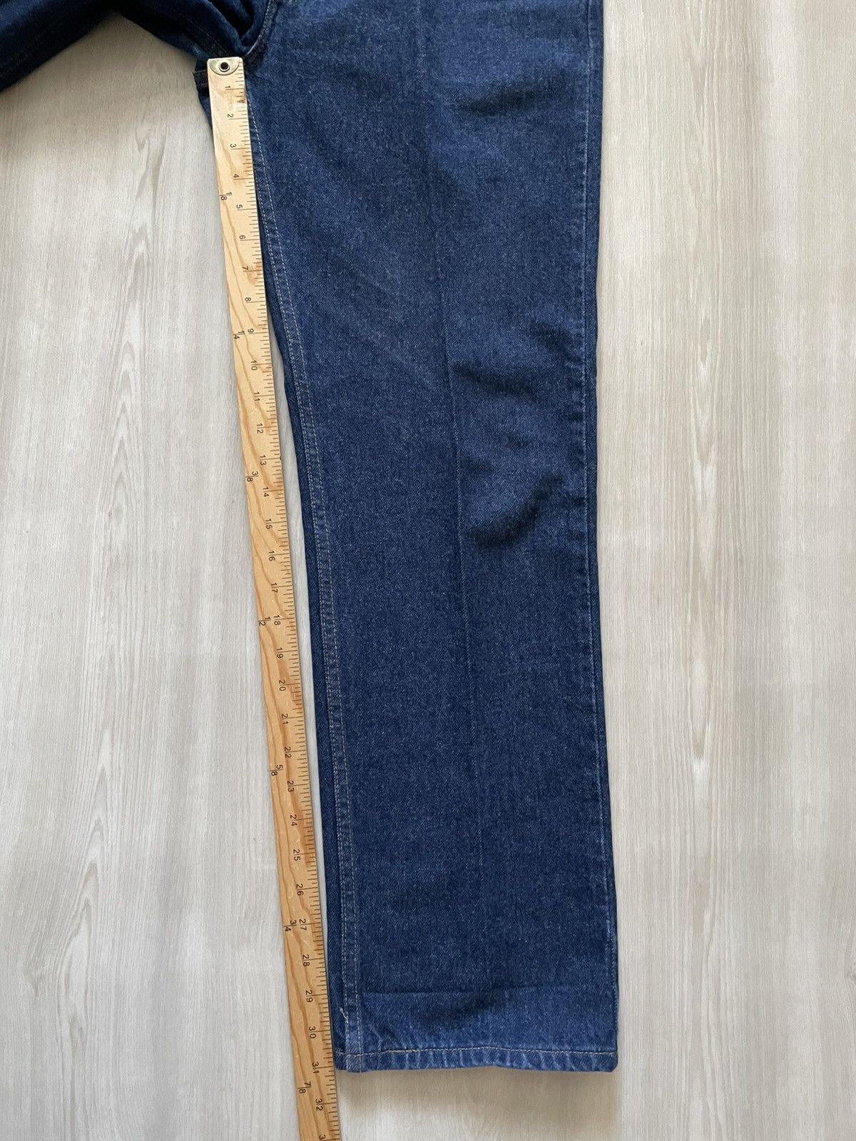 Levi's VTG 90s Levis 505 Regular Fit Straight Leg Sz 36x30 *35x30 Size US 35 - 3 Thumbnail