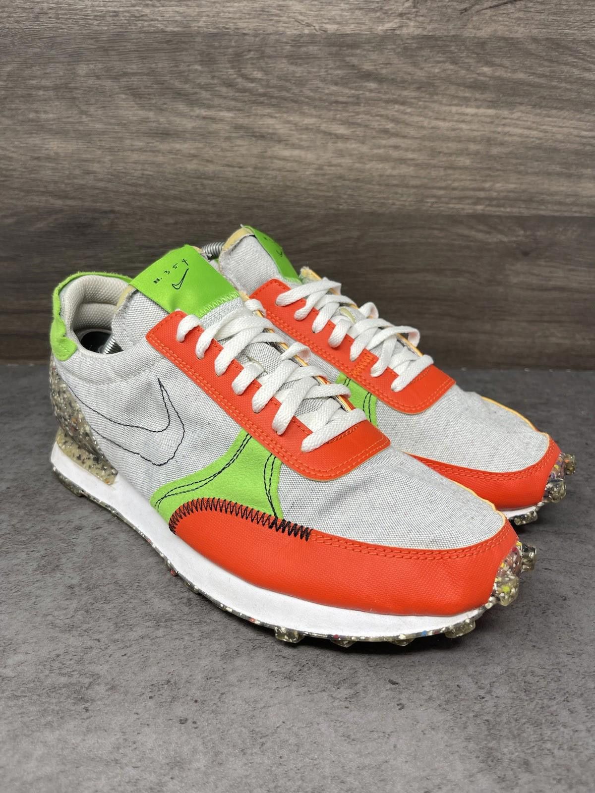 Nike Nike Daybreak Type M2Z2 Sneakers Mens Size 7.5 Orange Green Size US 7.5 / EU 40-41 - 4 Thumbnail