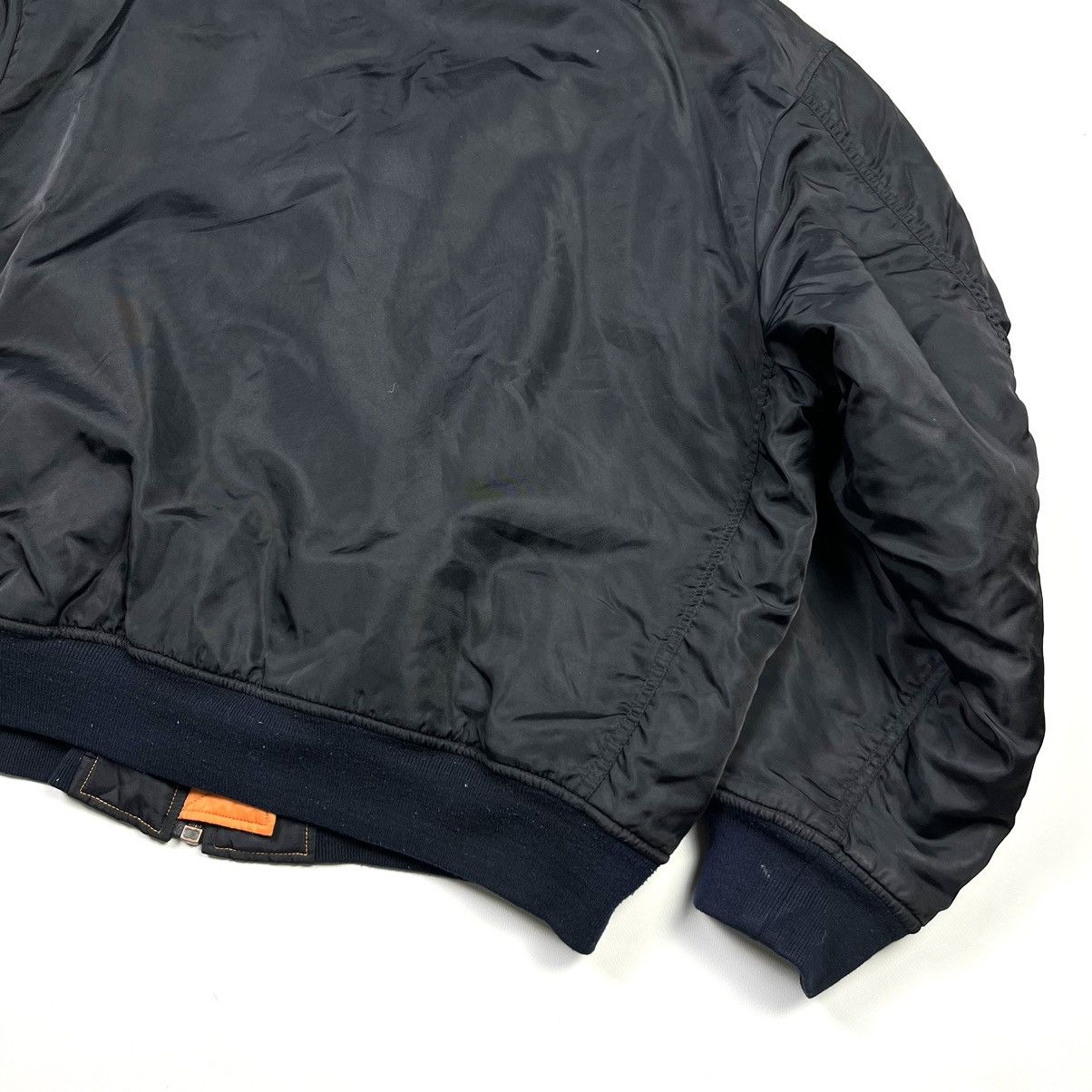 Vintage Night Crows Vintage Bomber Jacket Black Military Aviator Size US XL / EU 56 / 4 - 10 Thumbnail