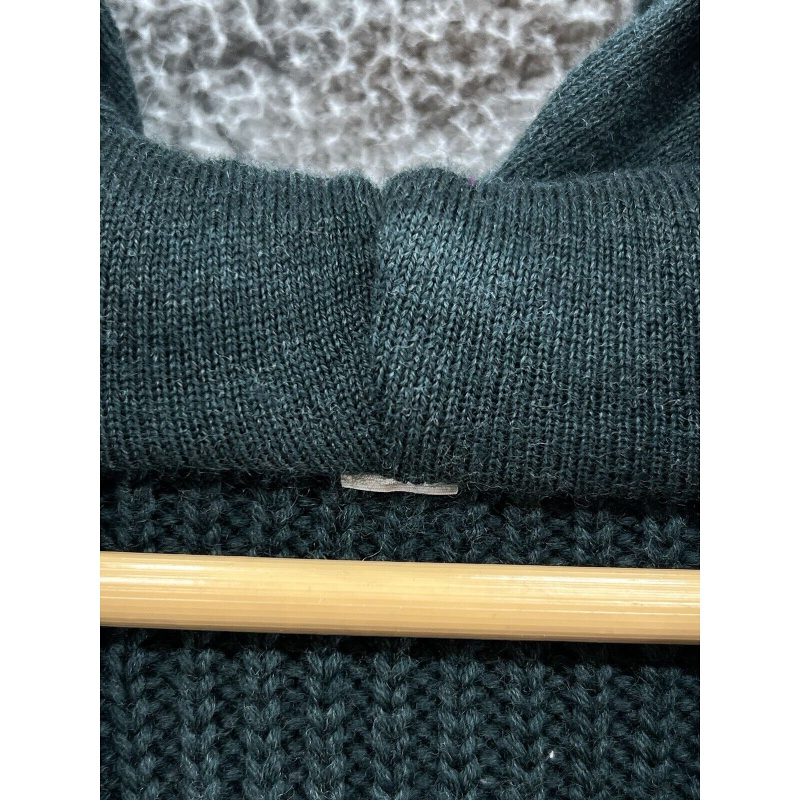 Lululemon Lululemon Green Knit Once A Day Sweat-Er Wool Hoodie Size L / US 10 / IT 46 - 3 Thumbnail