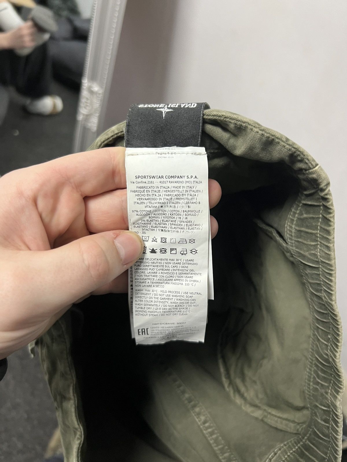 Stone Island RARE Stone Island Cargo Pants Patch Program Vintage Joggers Size US 32 / EU 48 - 20 Thumbnail