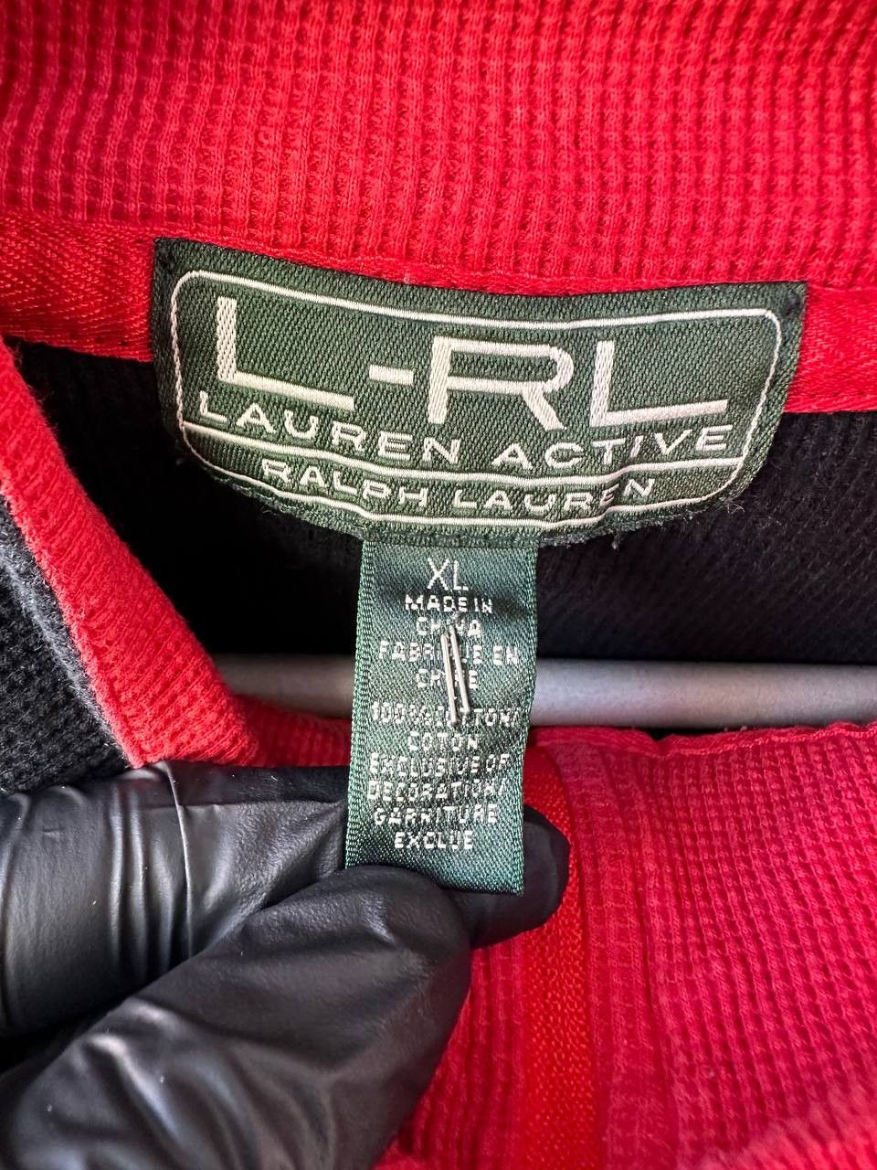 Lauren Ralph Lauren Lauren Ralph Lauren Vintage 1/4 Zip Waffle Sweater LOGO Size XL / US 12-14 / IT 48-50 - 16 Thumbnail